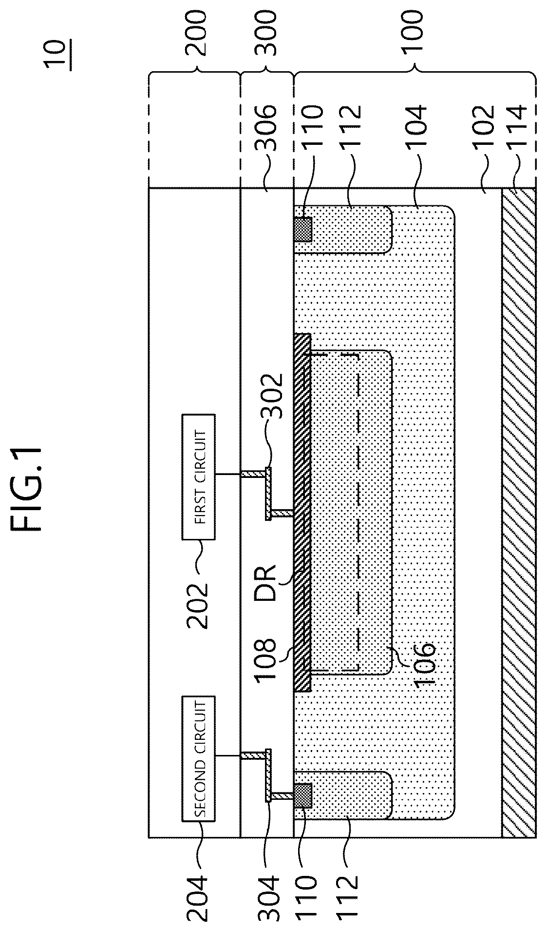 Patent US12099146 Figure 1 – Single photon detector, electronic device, and LiDAR device