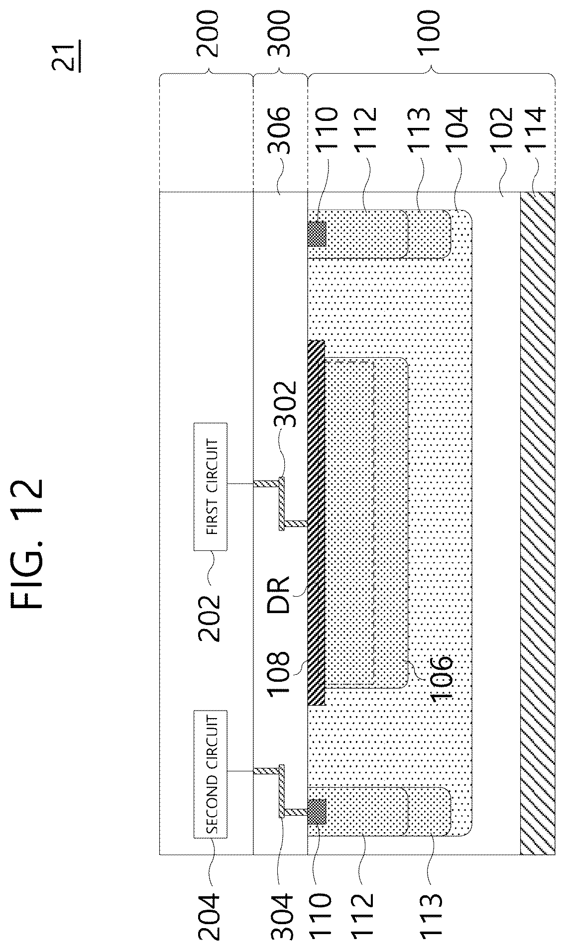 Patent US12099146 Figure 12 – Single photon detector, electronic device, and LiDAR device