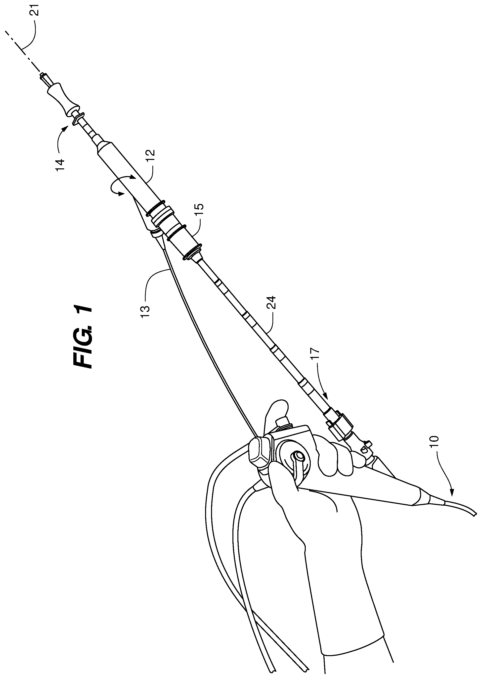Patent US12099149 Figure 1 – Endobronchial catheter system and method for rapid diagnosis of lung disease