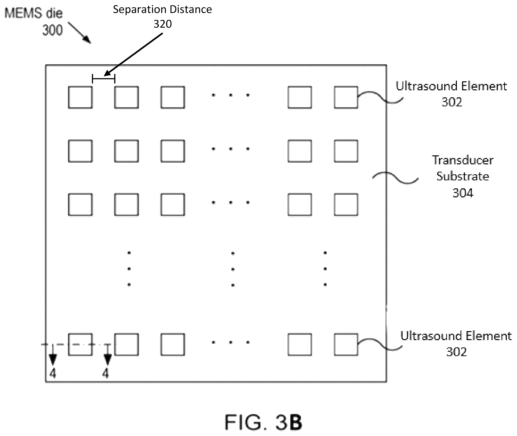 Patent US12099150 Figure 3 – Multi-transducer chip ultrasound device
