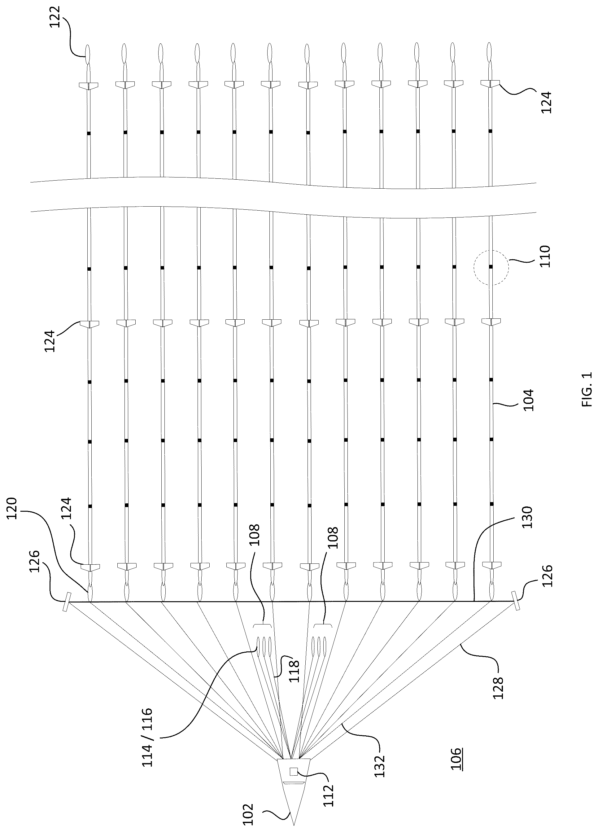 Patent US12099155 Figure 1 – Attenuation of axial vibration noise in pressure sensor measurements