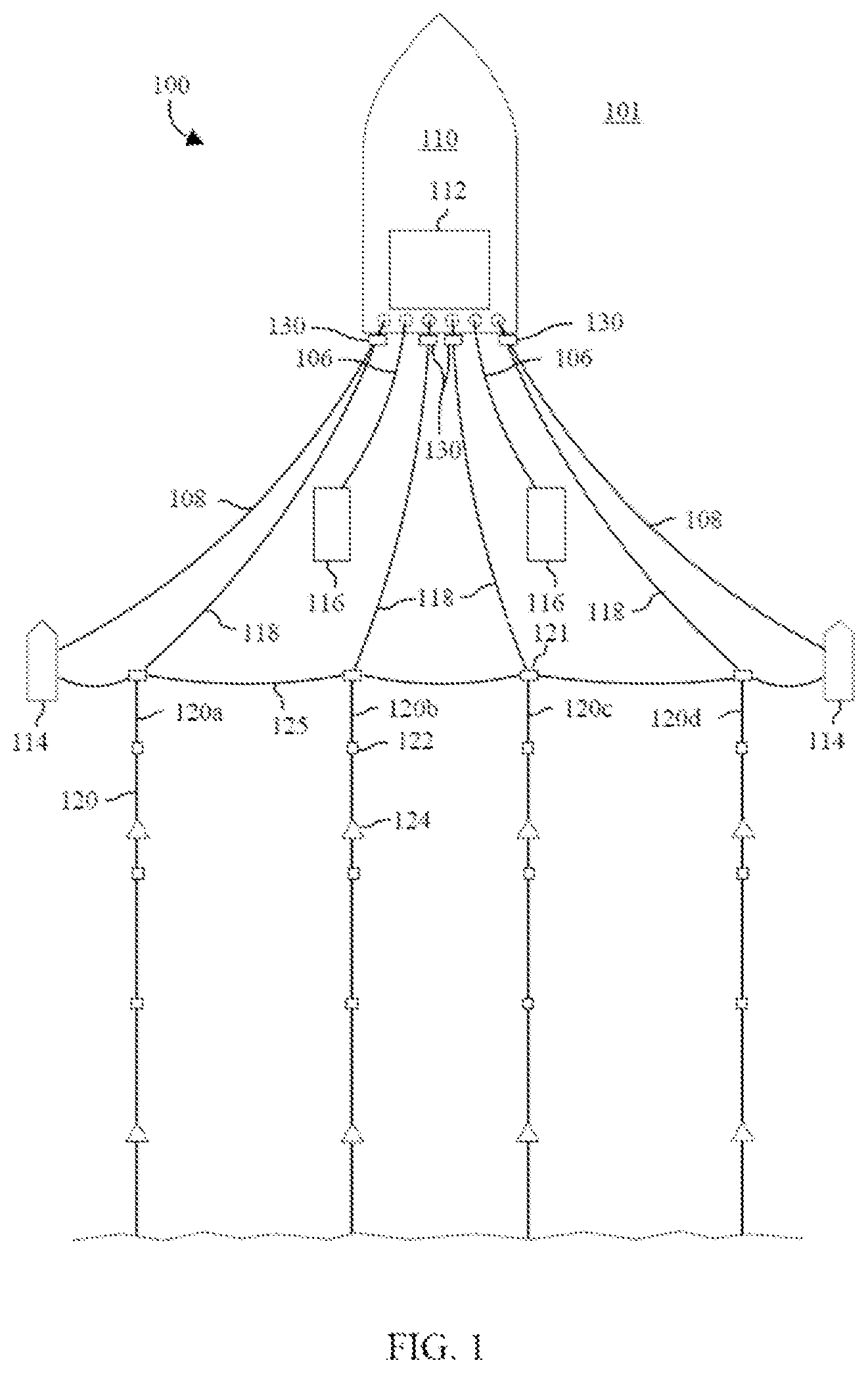 Patent US12099157 Figure 1 – Removing electromagnetic crosstalk noise from seismic data
