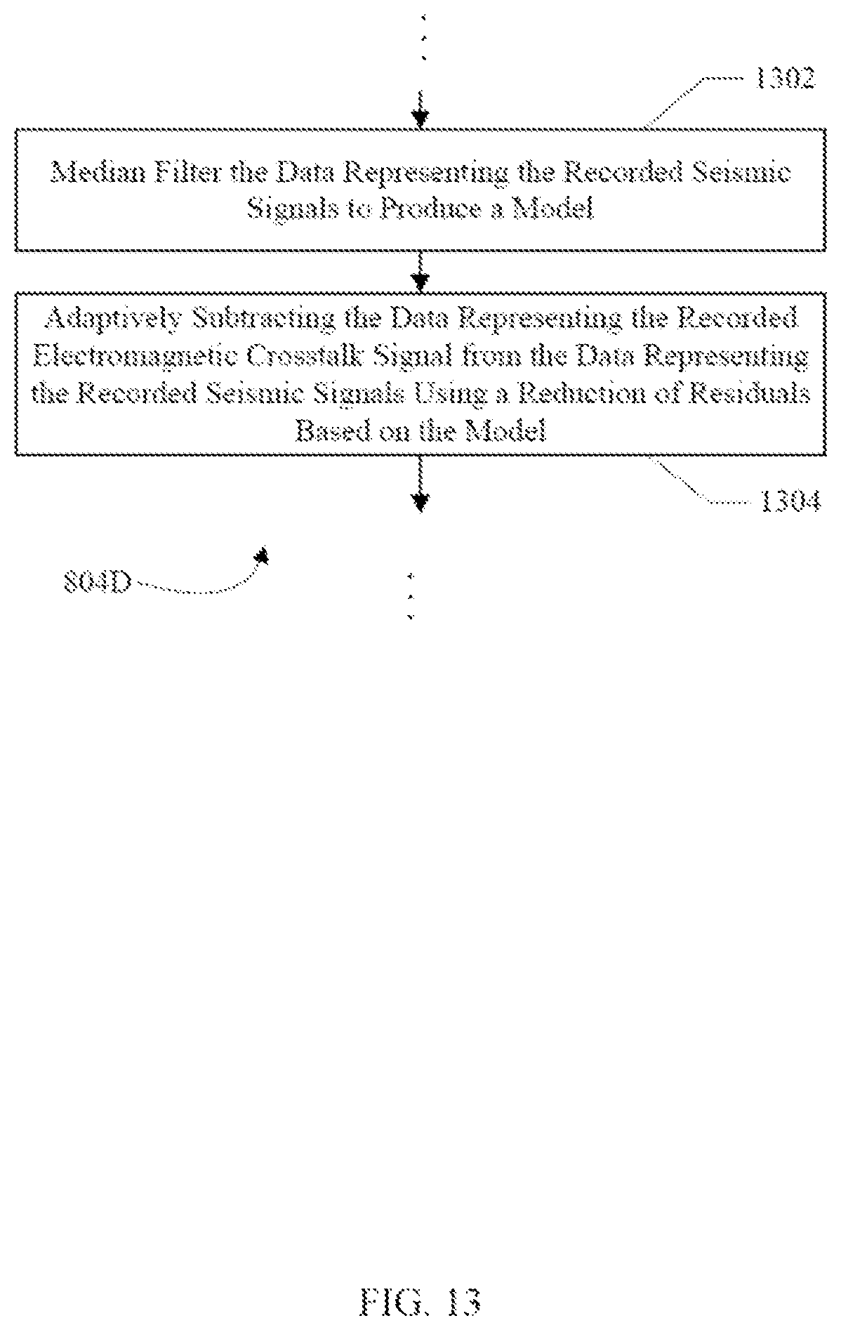 Patent US12099157 Figure 12 – Removing electromagnetic crosstalk noise from seismic data
