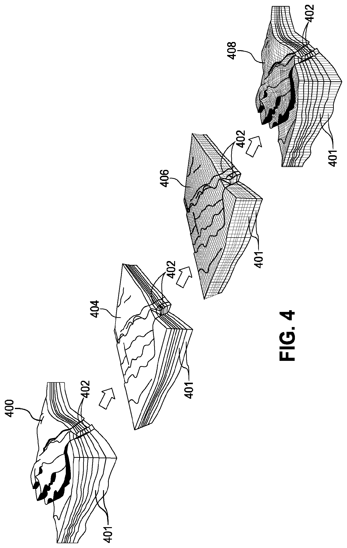 Patent US12099159 Figure 5 – Modeling and simulating faults in subterranean formations