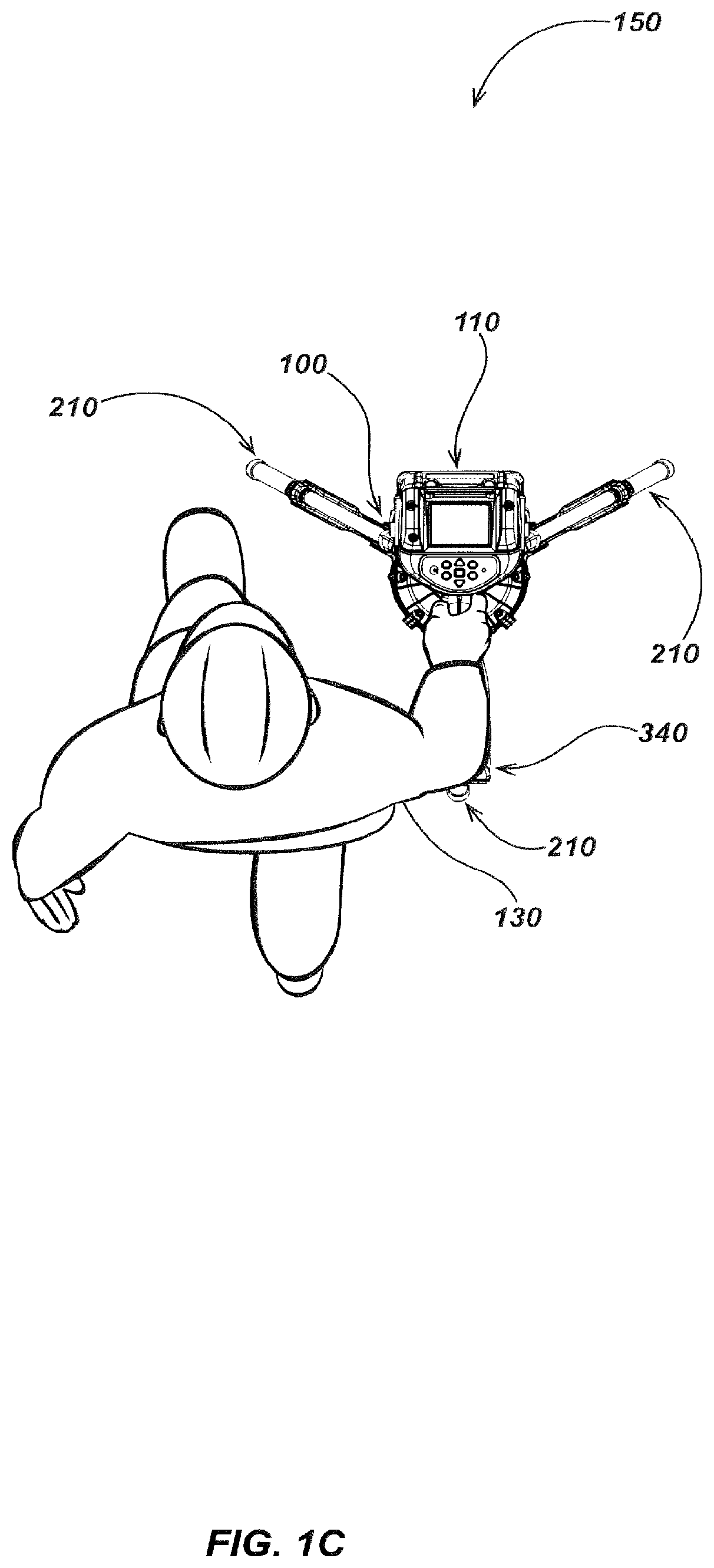 Patent US12099161 Figure 3 – Self-standing multi-leg attachment devices for use with utility locators