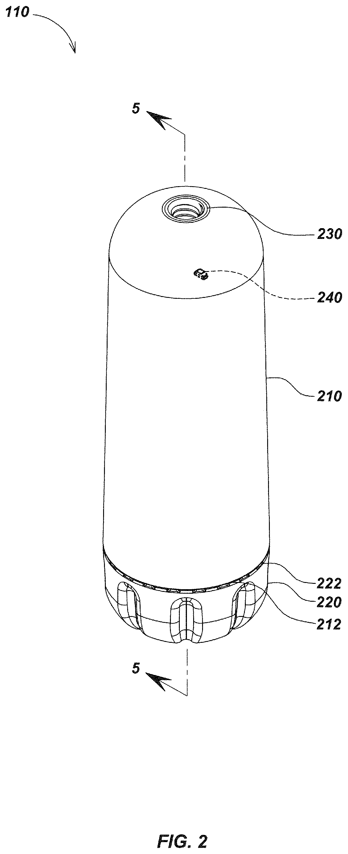 Patent US12099162 Figure 2 – Sonde devices with a sectional core
