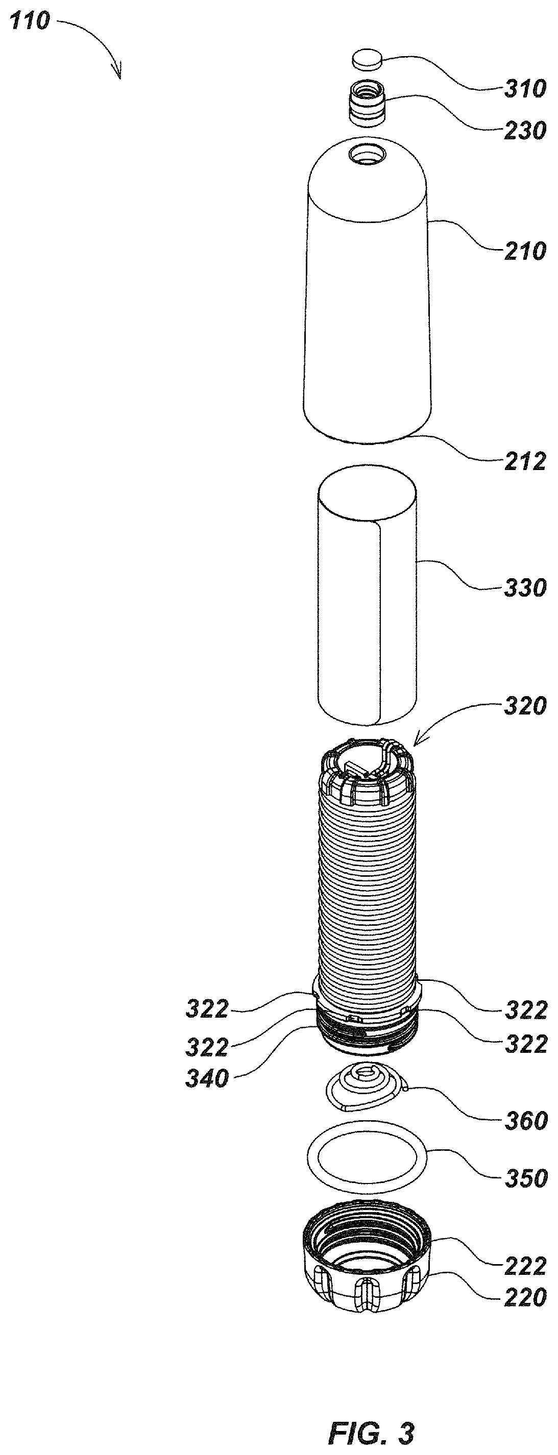 Patent US12099162 Figure 3 – Sonde devices with a sectional core