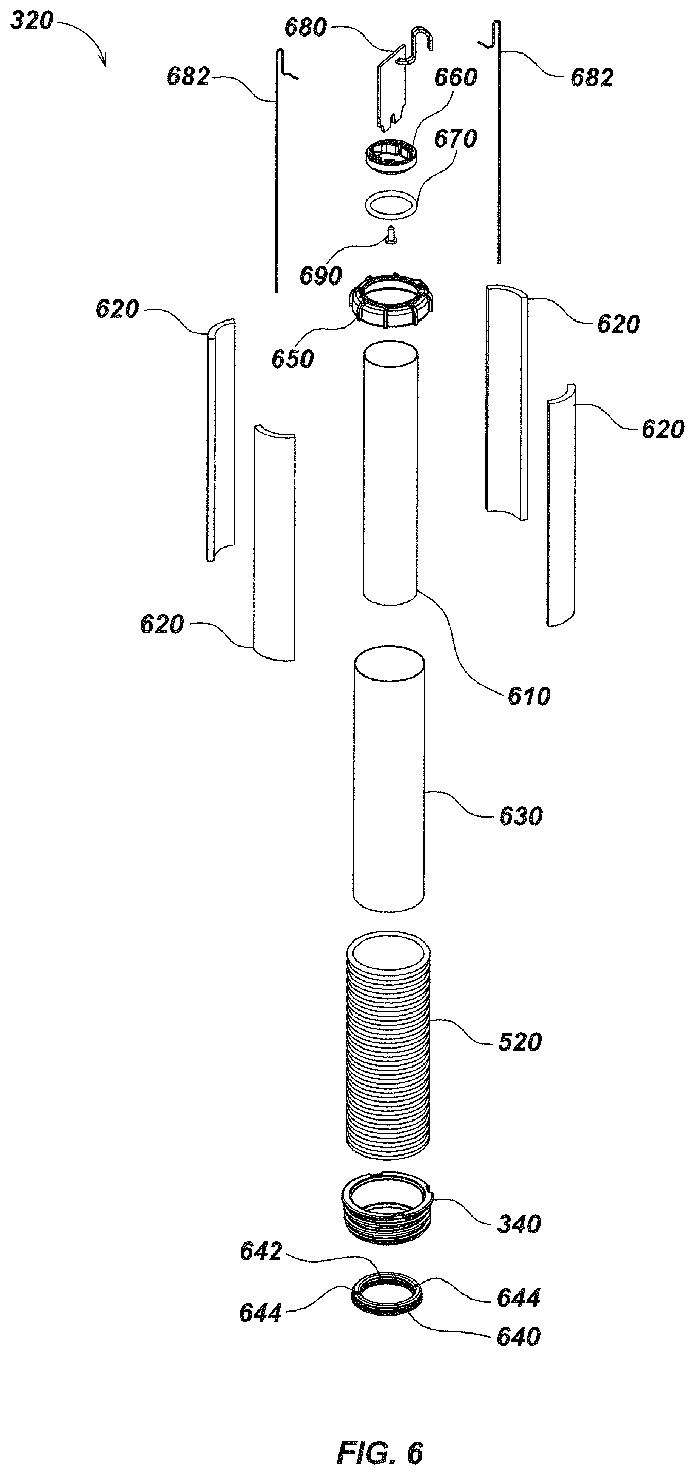 Patent US12099162 Figure 7 – Sonde devices with a sectional core