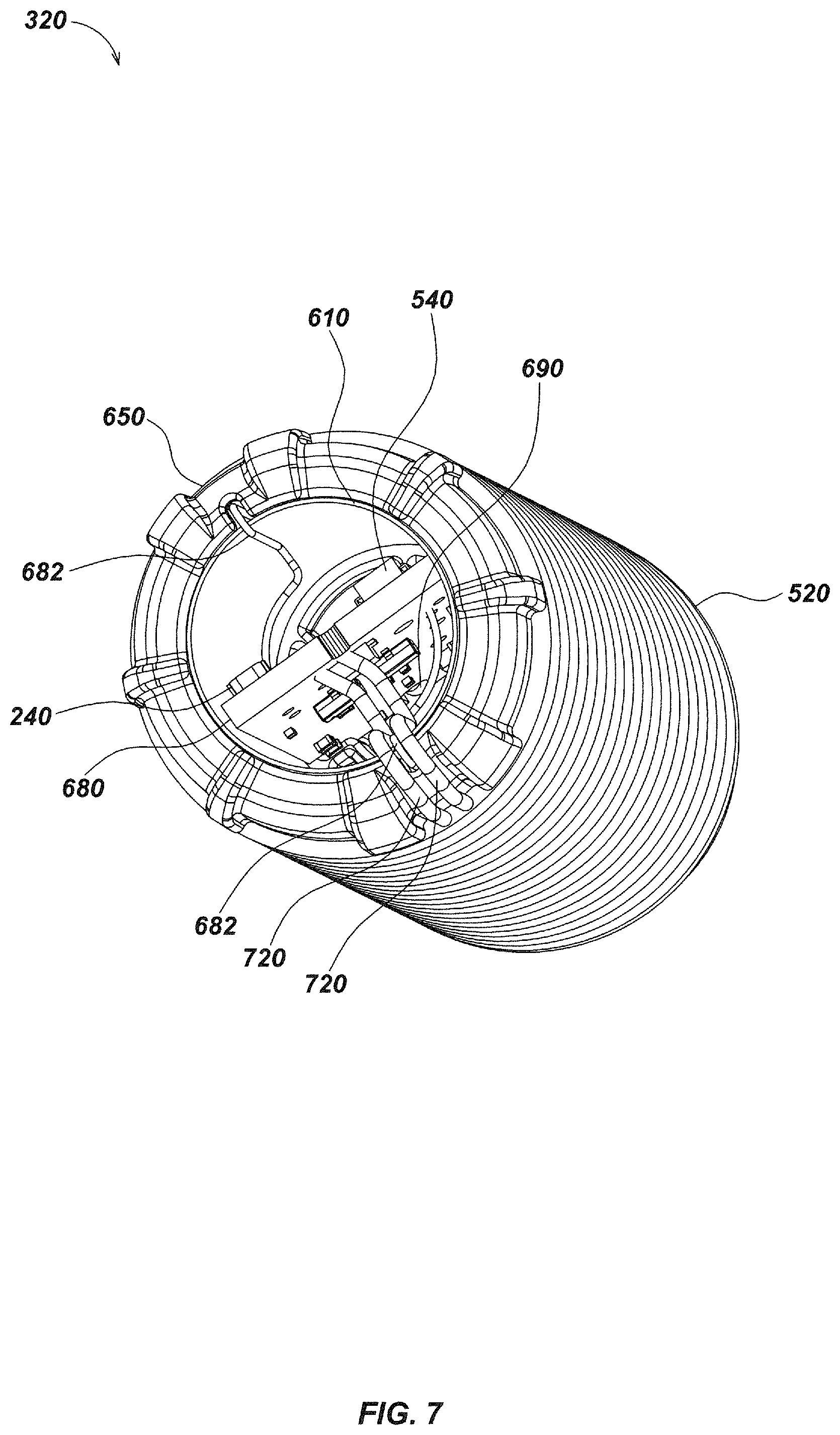 Patent US12099162 Figure 8 – Sonde devices with a sectional core