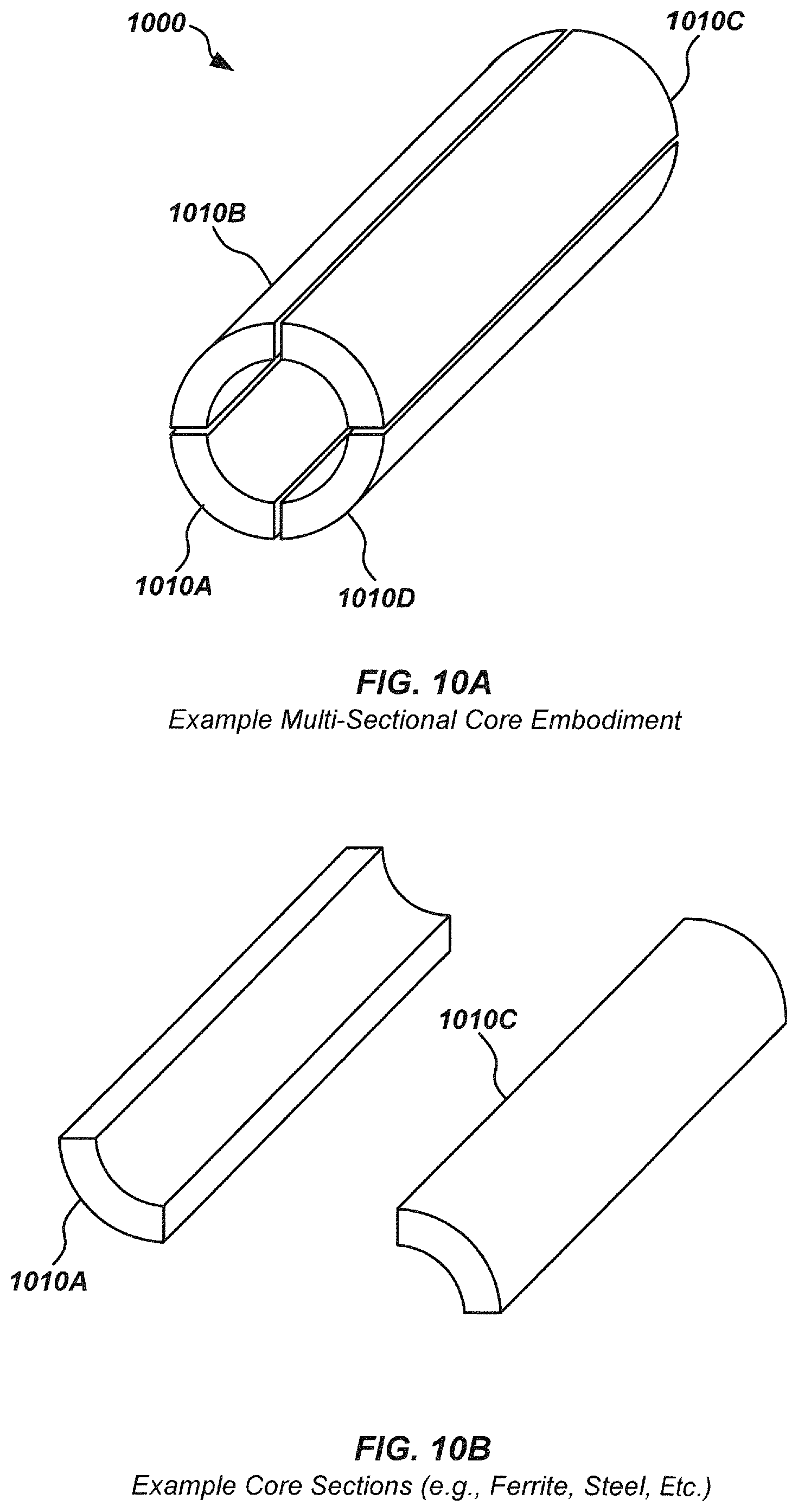 Patent US12099162 Figure 11 – Sonde devices with a sectional core