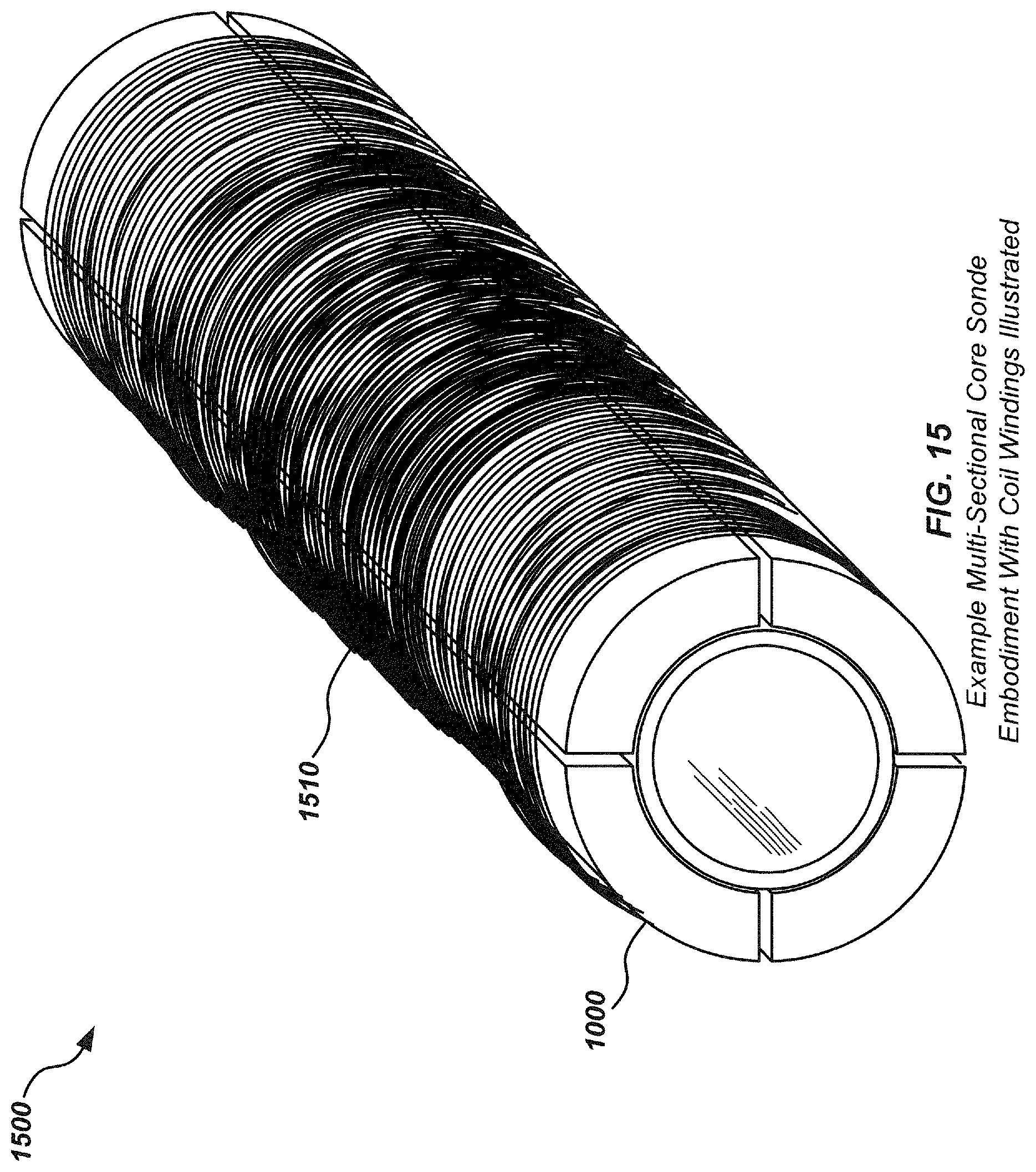 Patent US12099162 Figure 15 – Sonde devices with a sectional core