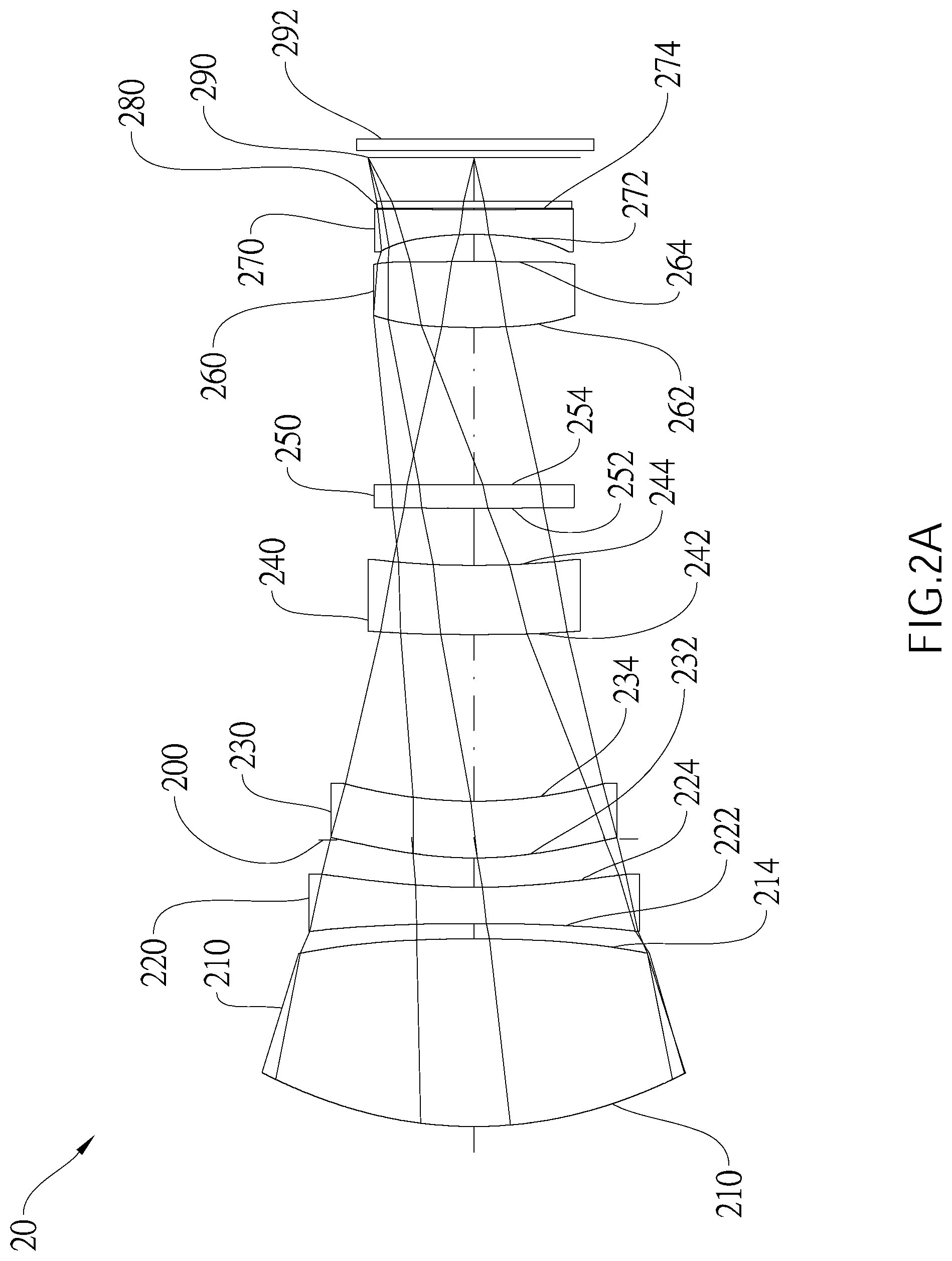 Patent US12099168 Figure 4 – Optical image capturing system