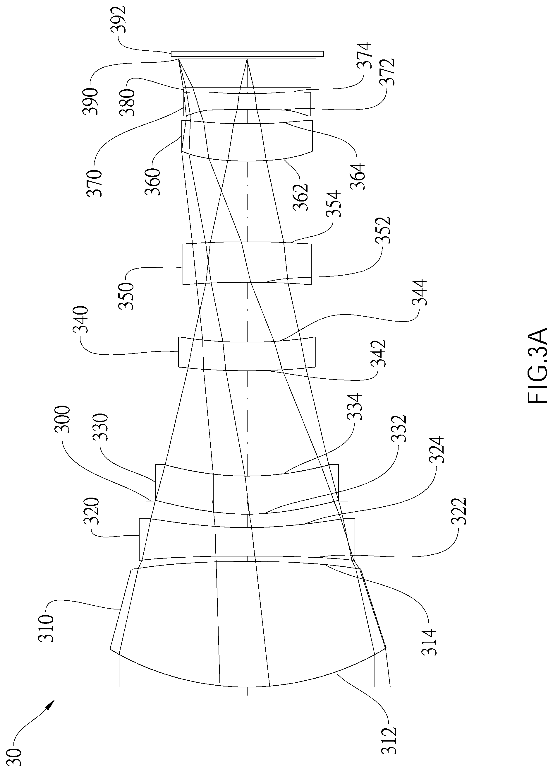 Patent US12099168 Figure 7 – Optical image capturing system