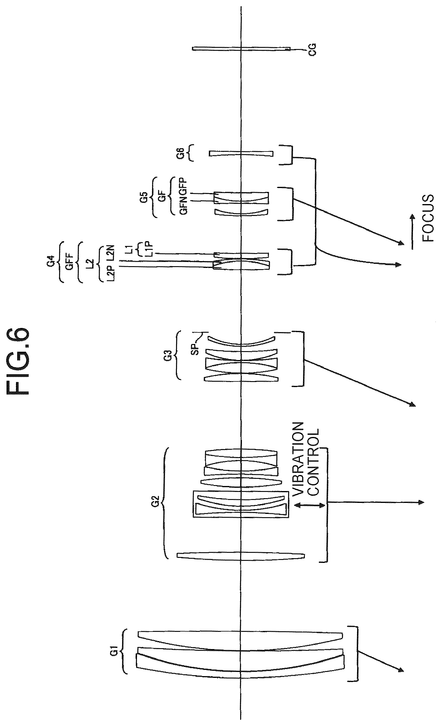 Patent US12099172 Figure 6 – Zoom lens, lens barrel, and imaging apparatus