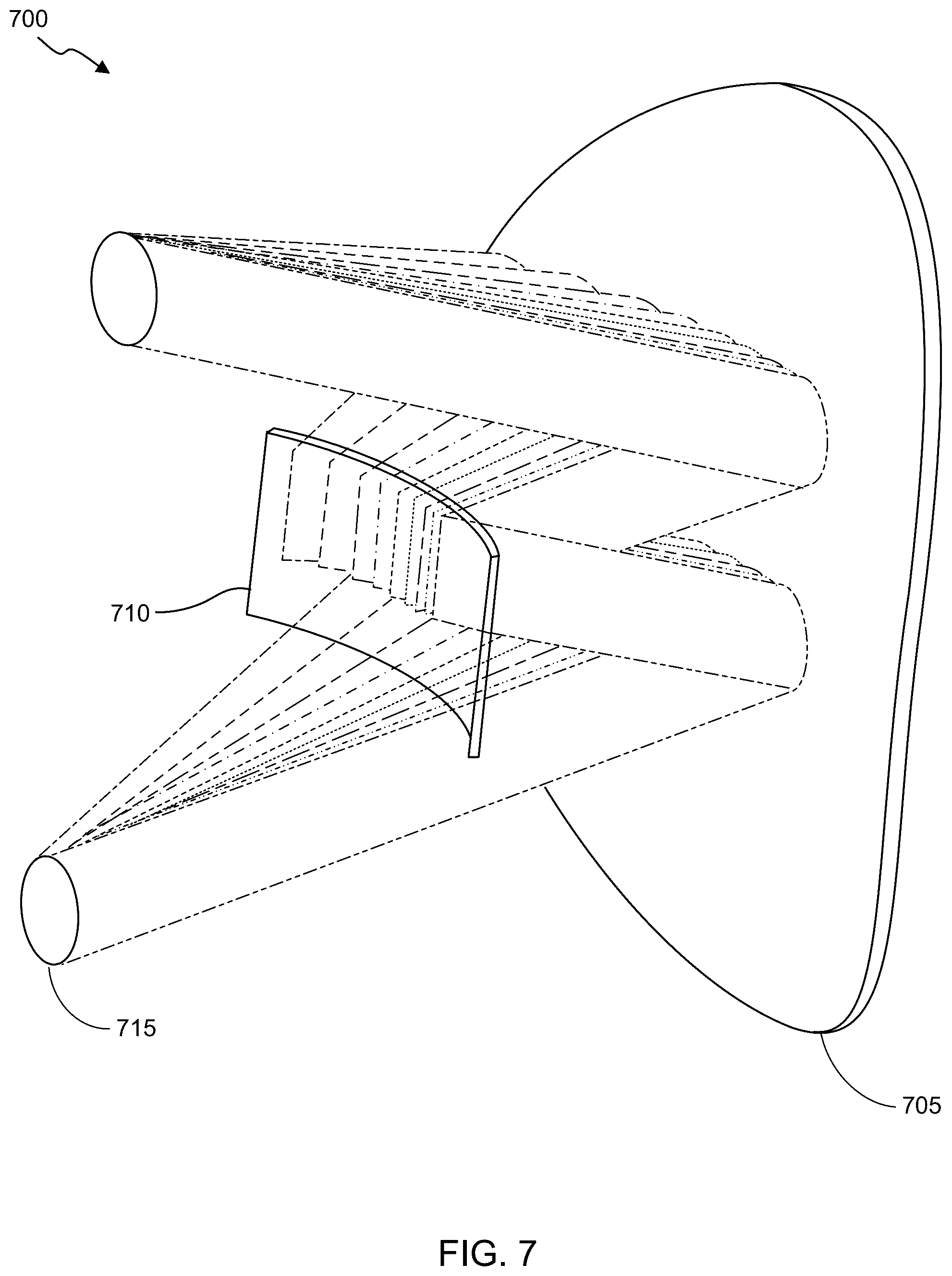 Patent US12099173 Figure 6 – Two mirror scanning relay optics