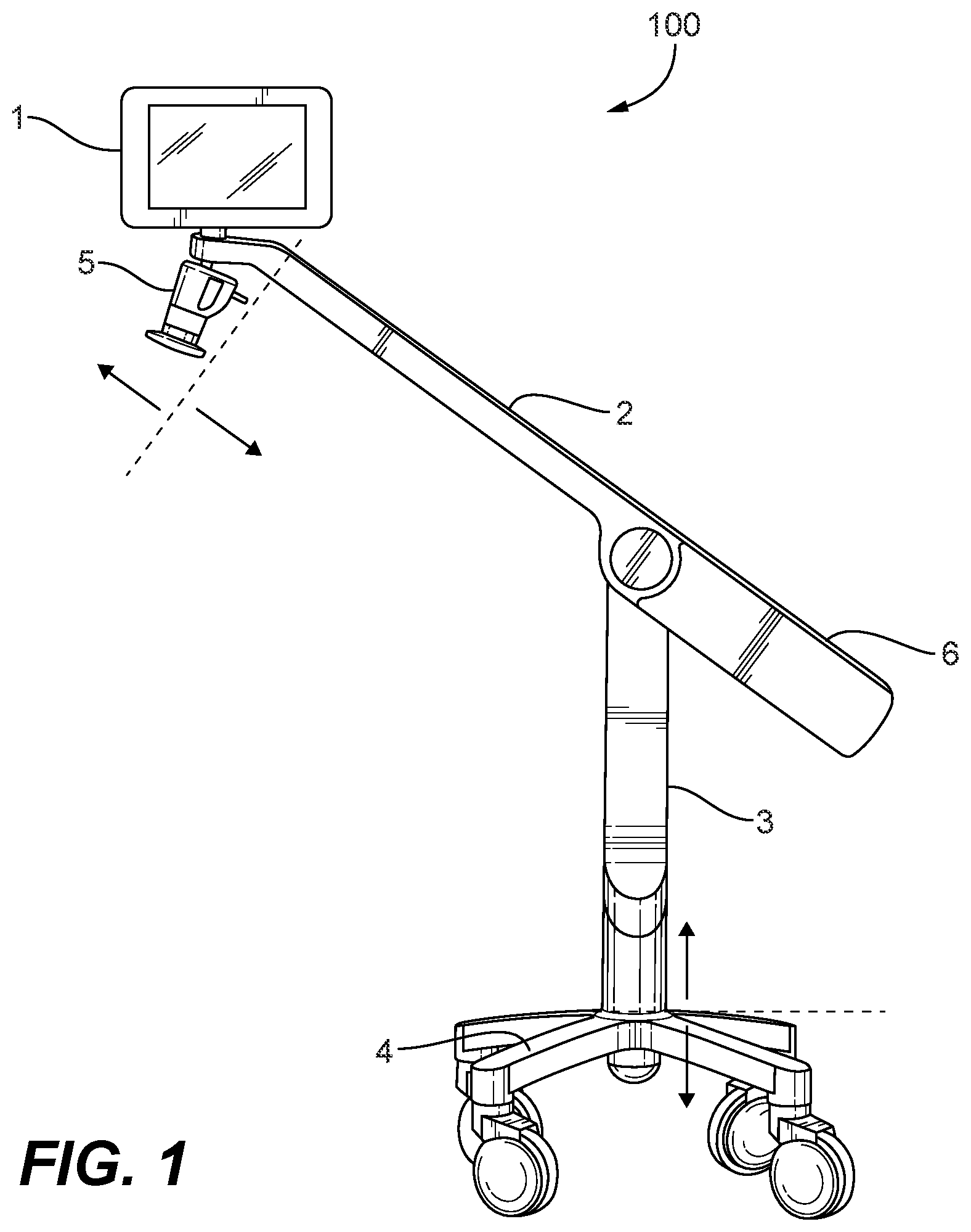 Patent US12099180 Figure 1 – Ergonomic EZ scope digital imaging system
