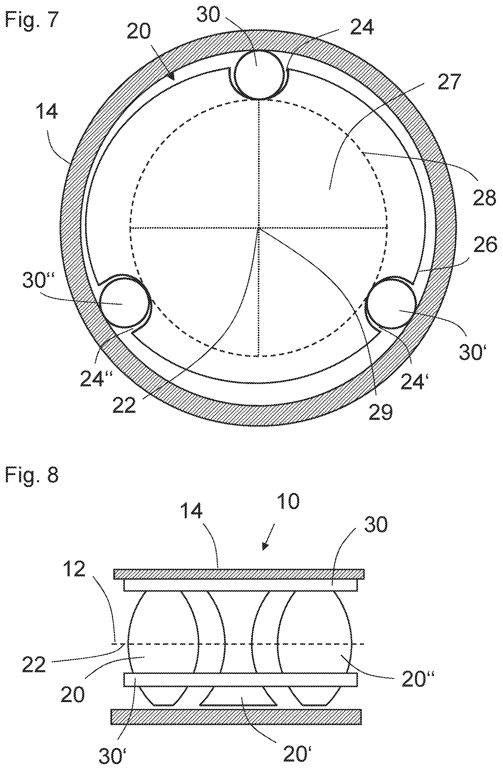 Patent US12099181 Figure 4 – Method for centering optical elements