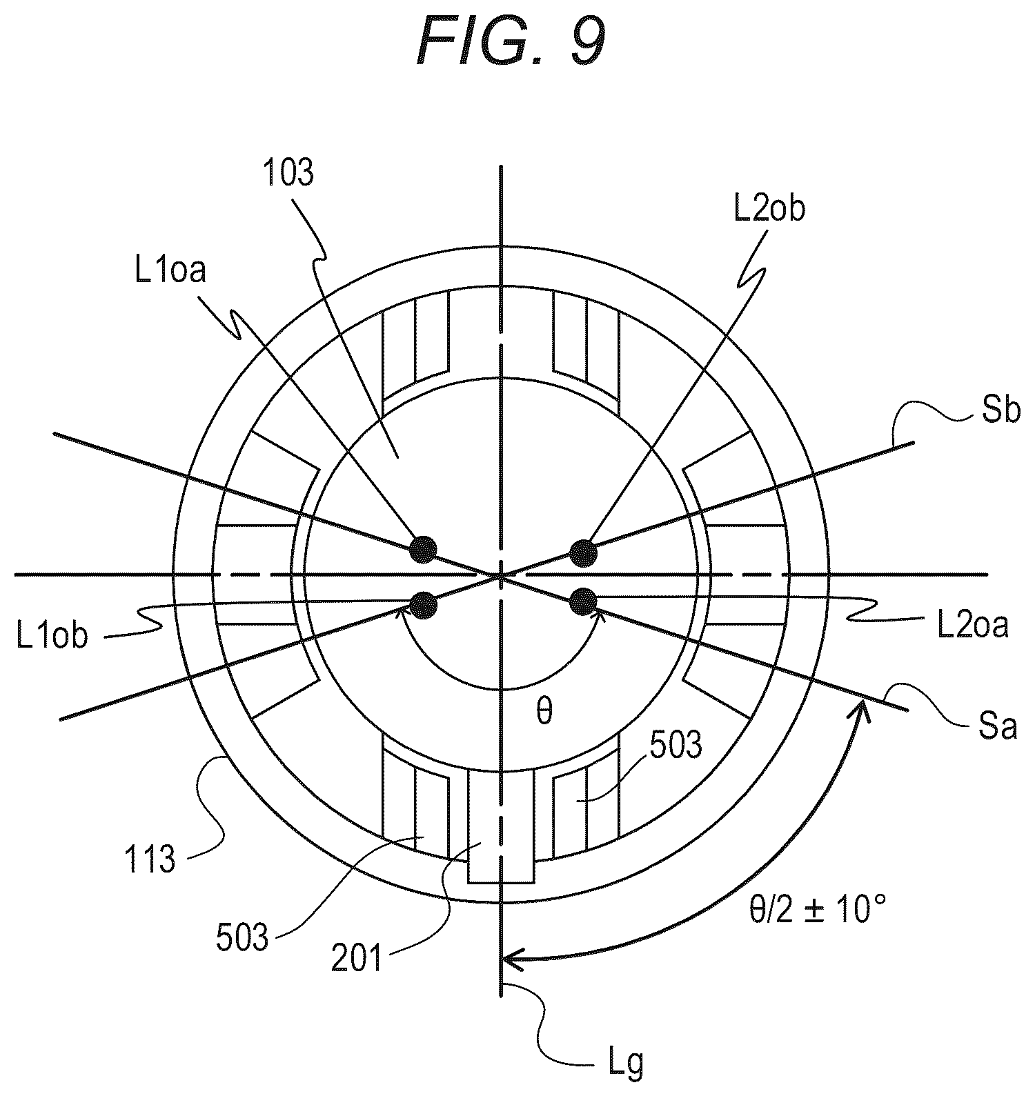 Patent US12099183 Figure 9 – Optical scanning apparatus