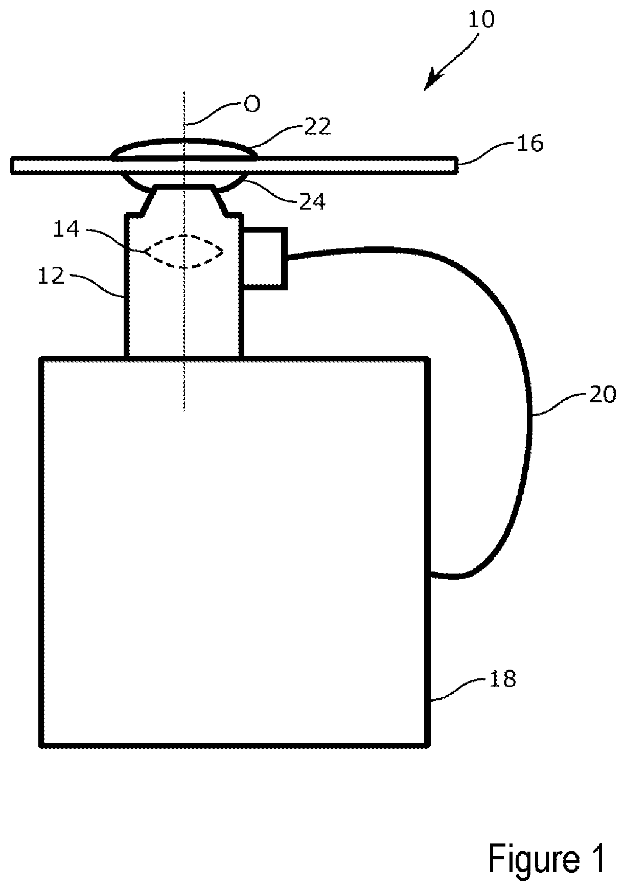 Patent US12099185 Figure 1 – Method for correcting a spherical aberration of a microscope, and microscope