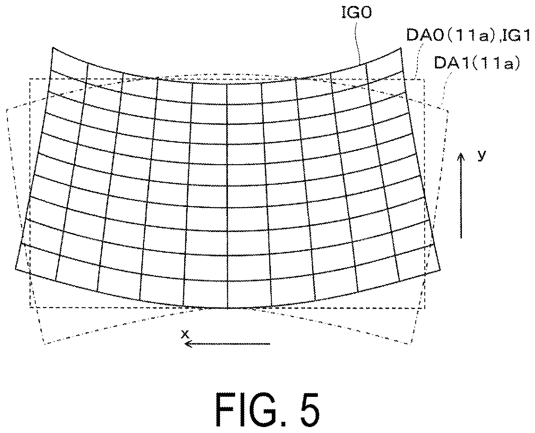 Patent US12099189 Figure 5 – Display device and optical unit