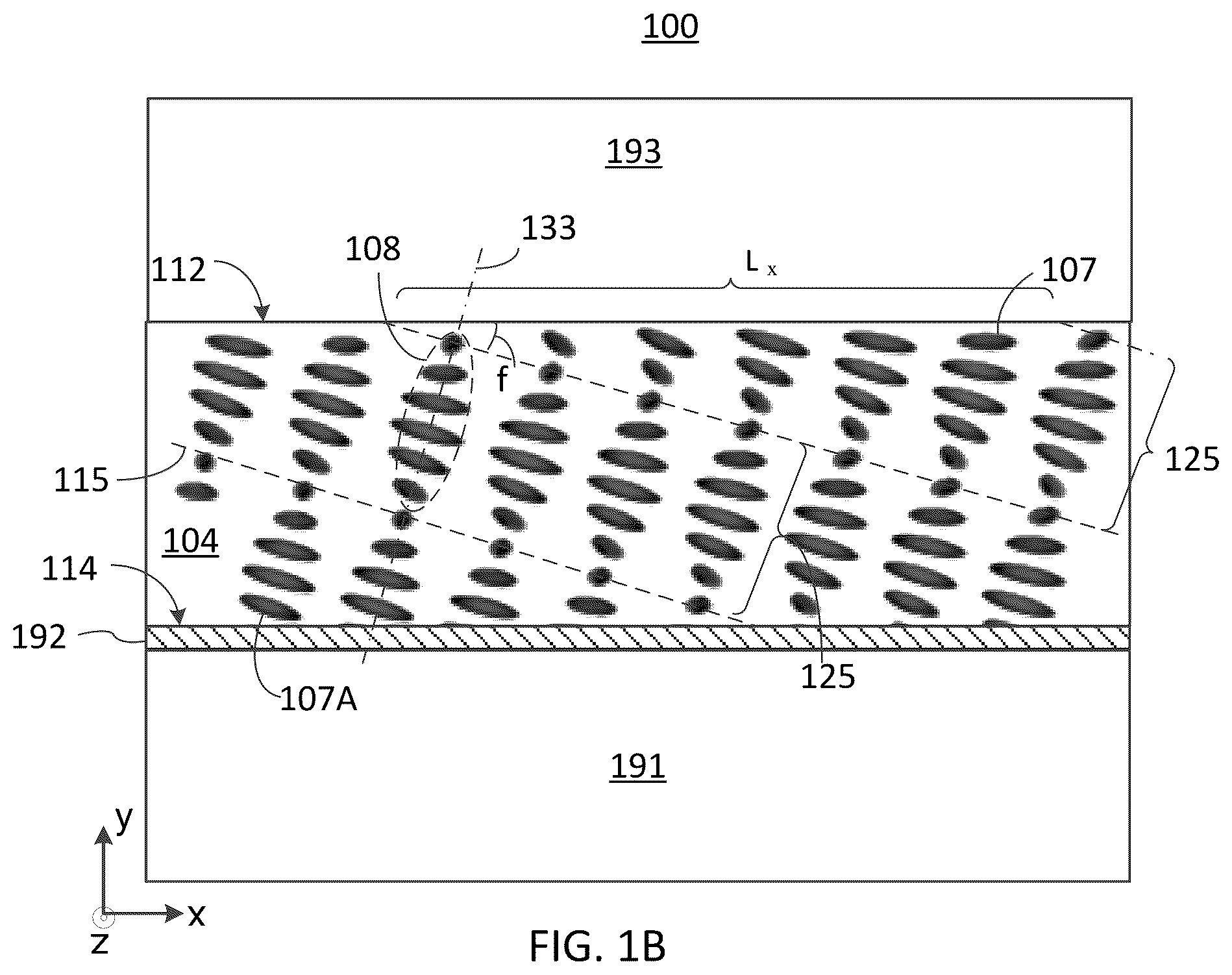 Patent US12099190 Figure 2 – Waveguide with polarization volume hologram grating