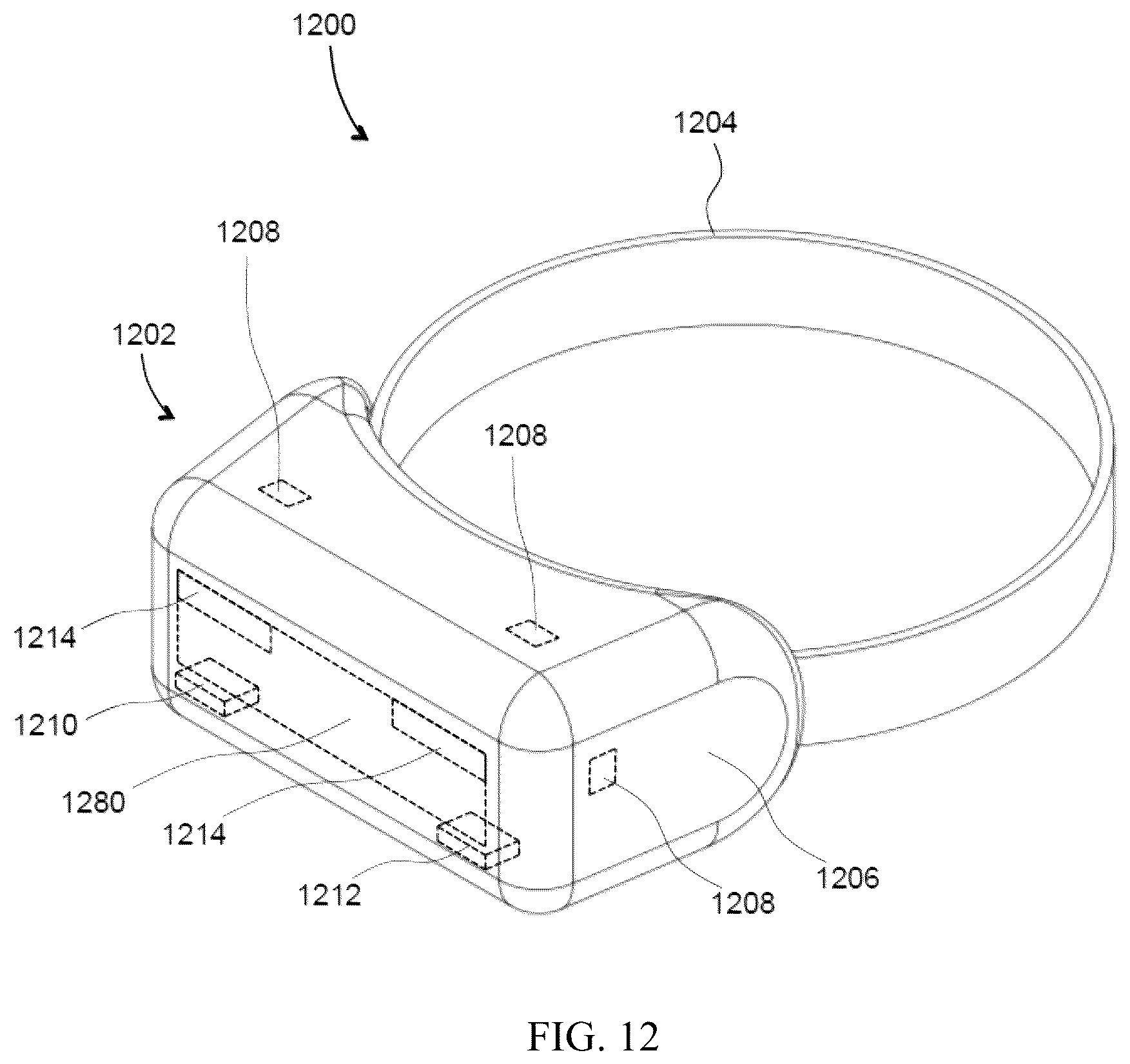 Patent US12099190 Figure 10 – Waveguide with polarization volume hologram grating