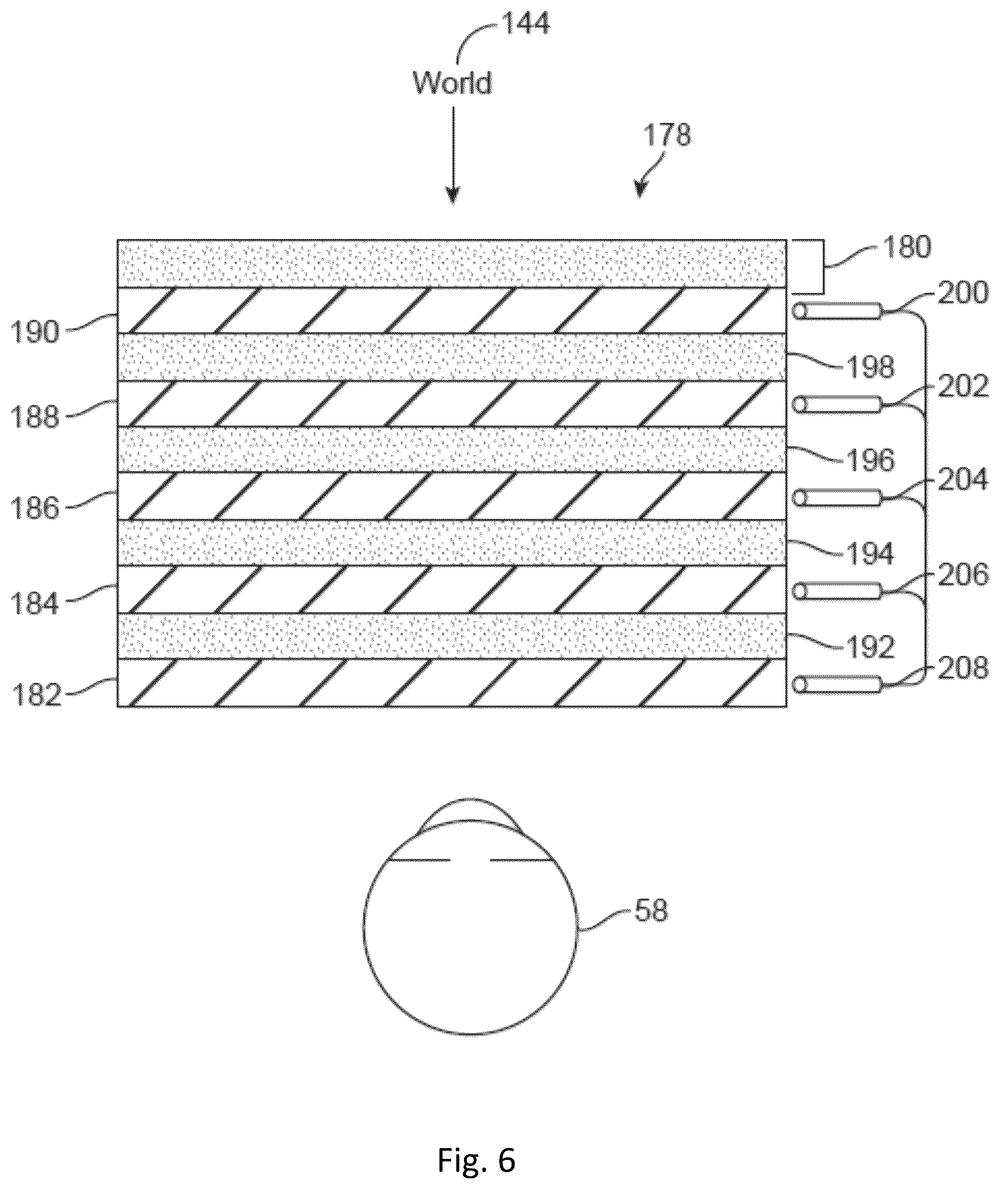 Patent US12099193 Figure 8 – Virtual and augmented reality systems and methods having improved diffractive grating structures