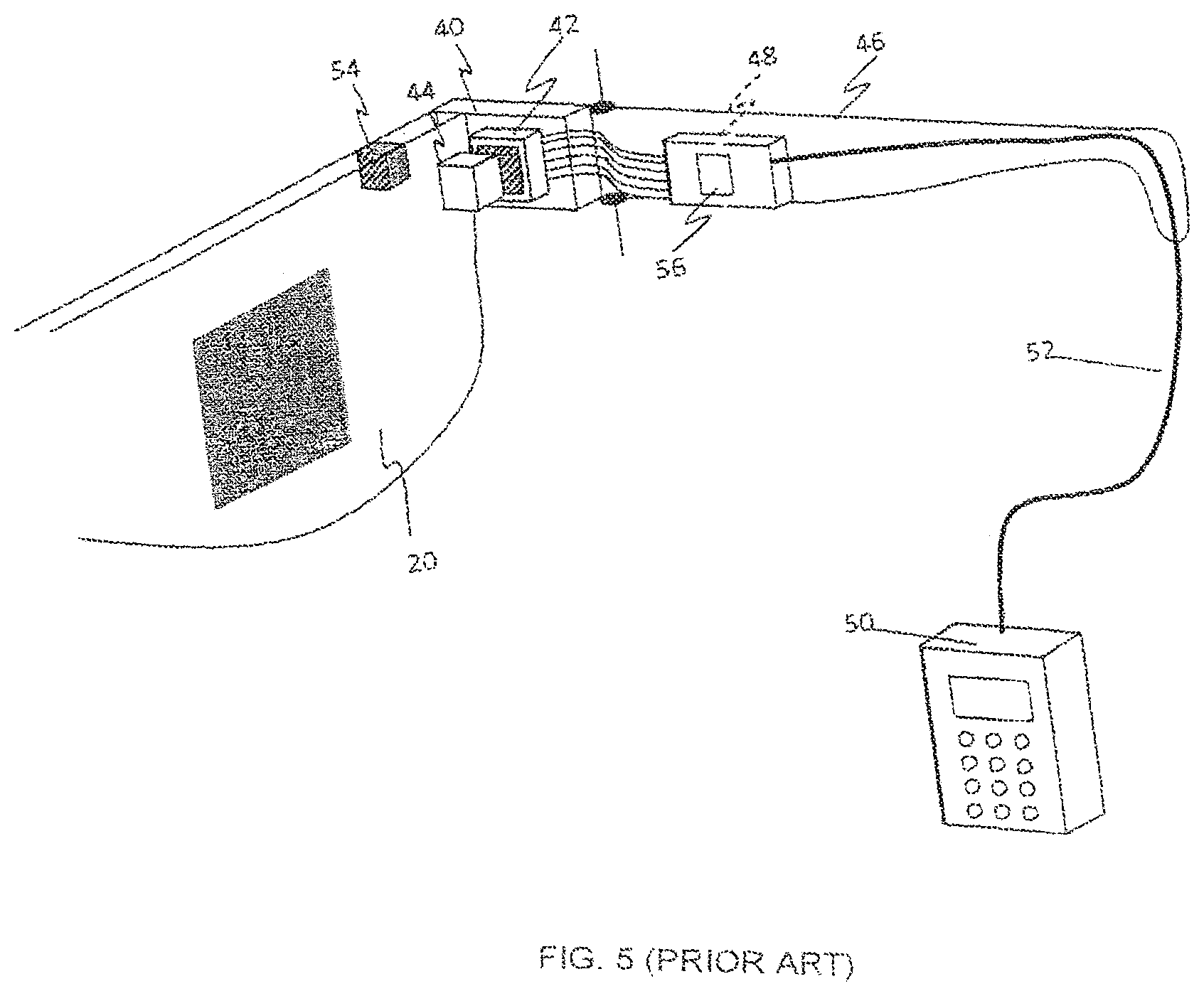 Patent US12099197 Figure 3 – Head-mounted display eyeball tracker integrated system