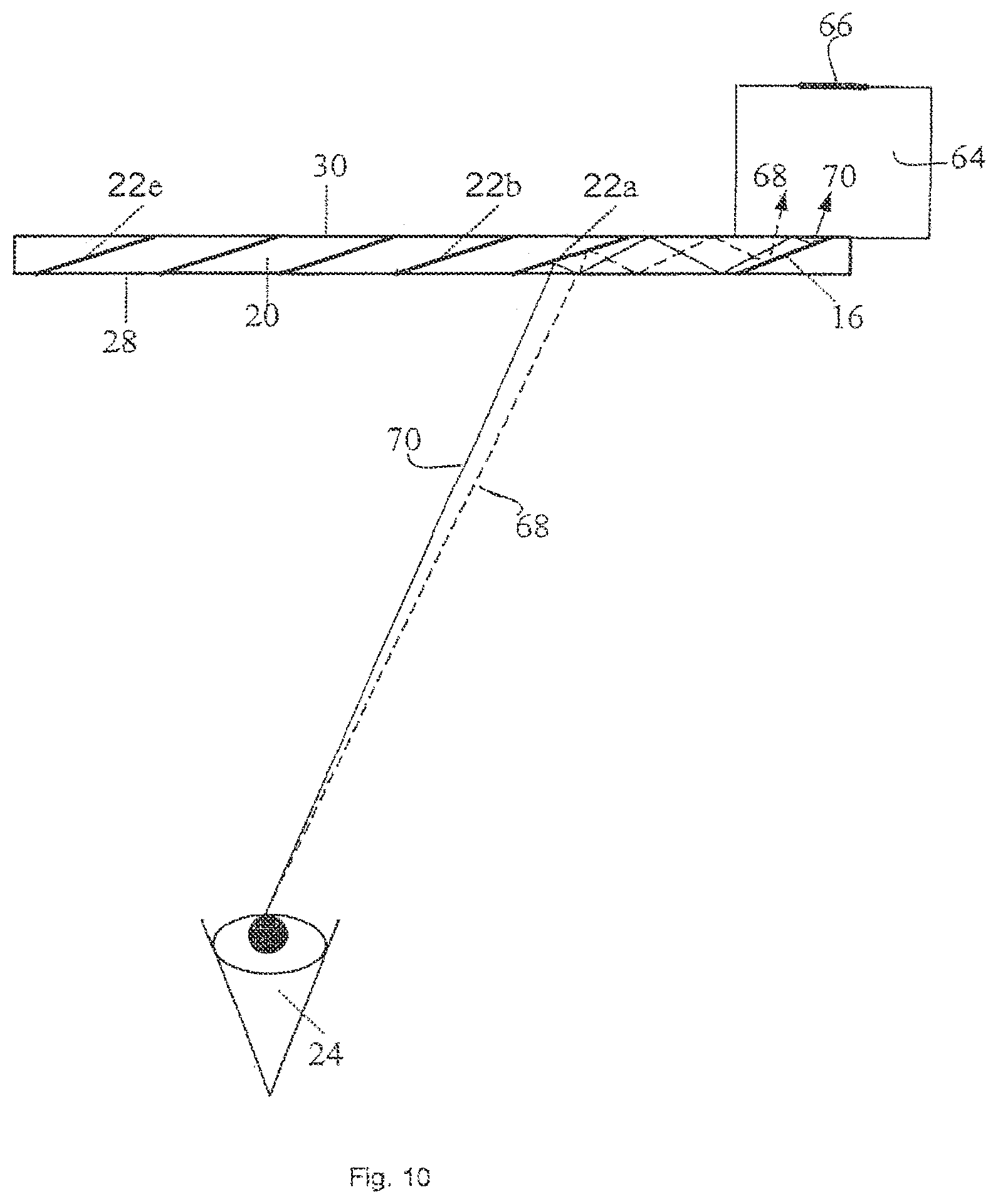 Patent US12099197 Figure 7 – Head-mounted display eyeball tracker integrated system