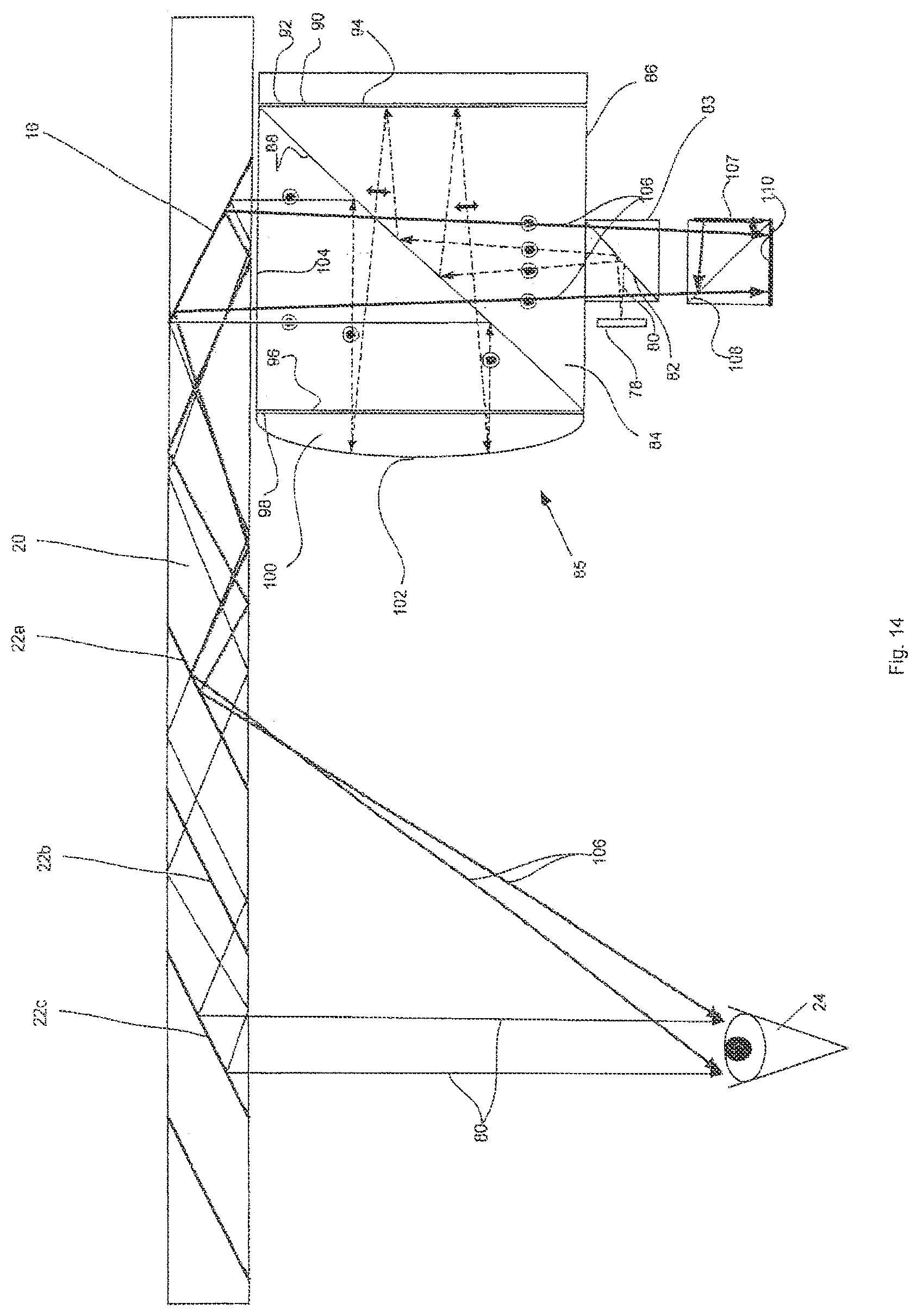 Patent US12099197 Figure 9 – Head-mounted display eyeball tracker integrated system