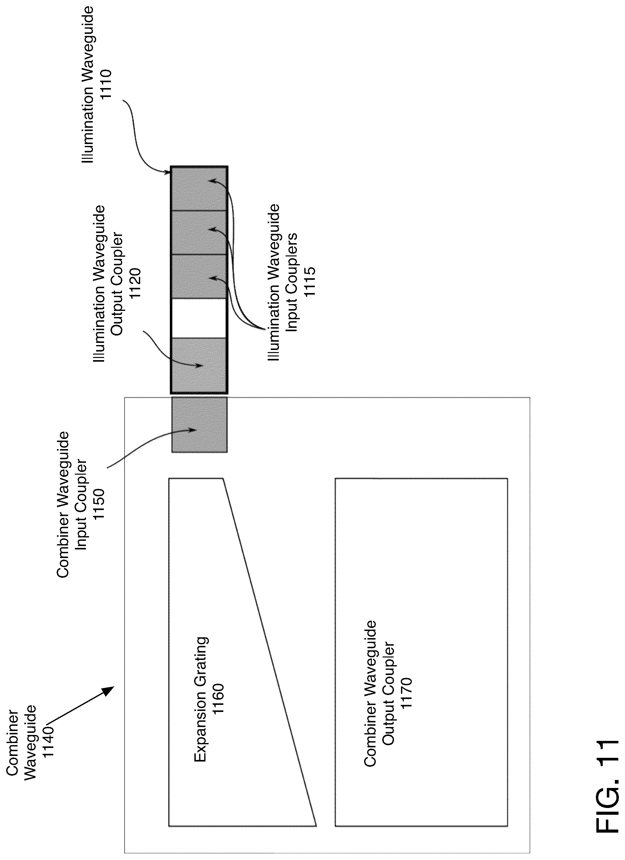 Patent US12099199 Figure 13 – Architecture to illuminate a display panel