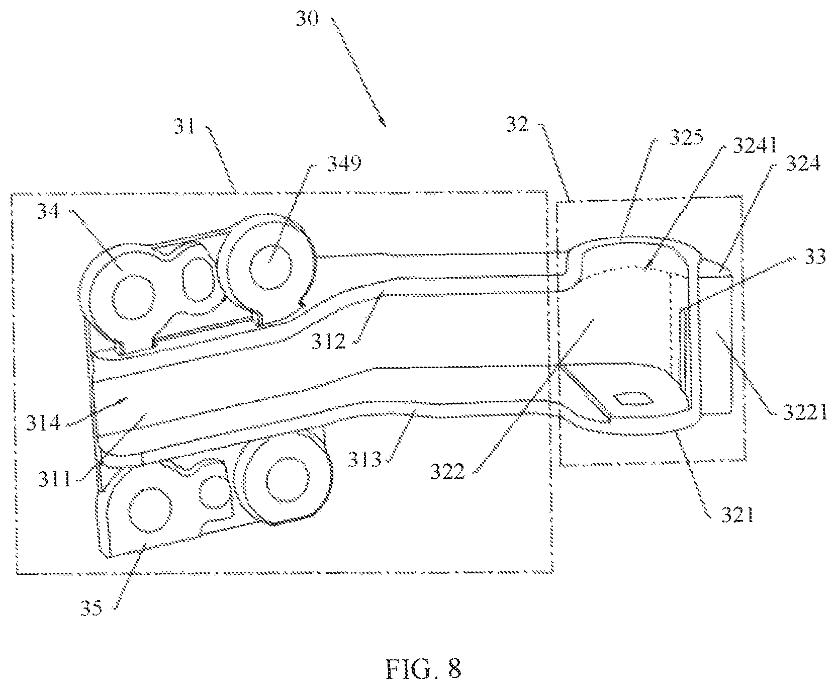 Patent US12099202 Figure 7 – Electronic device, apparatus, and method for protecting a conducting wire and assembly of a head-mounted display