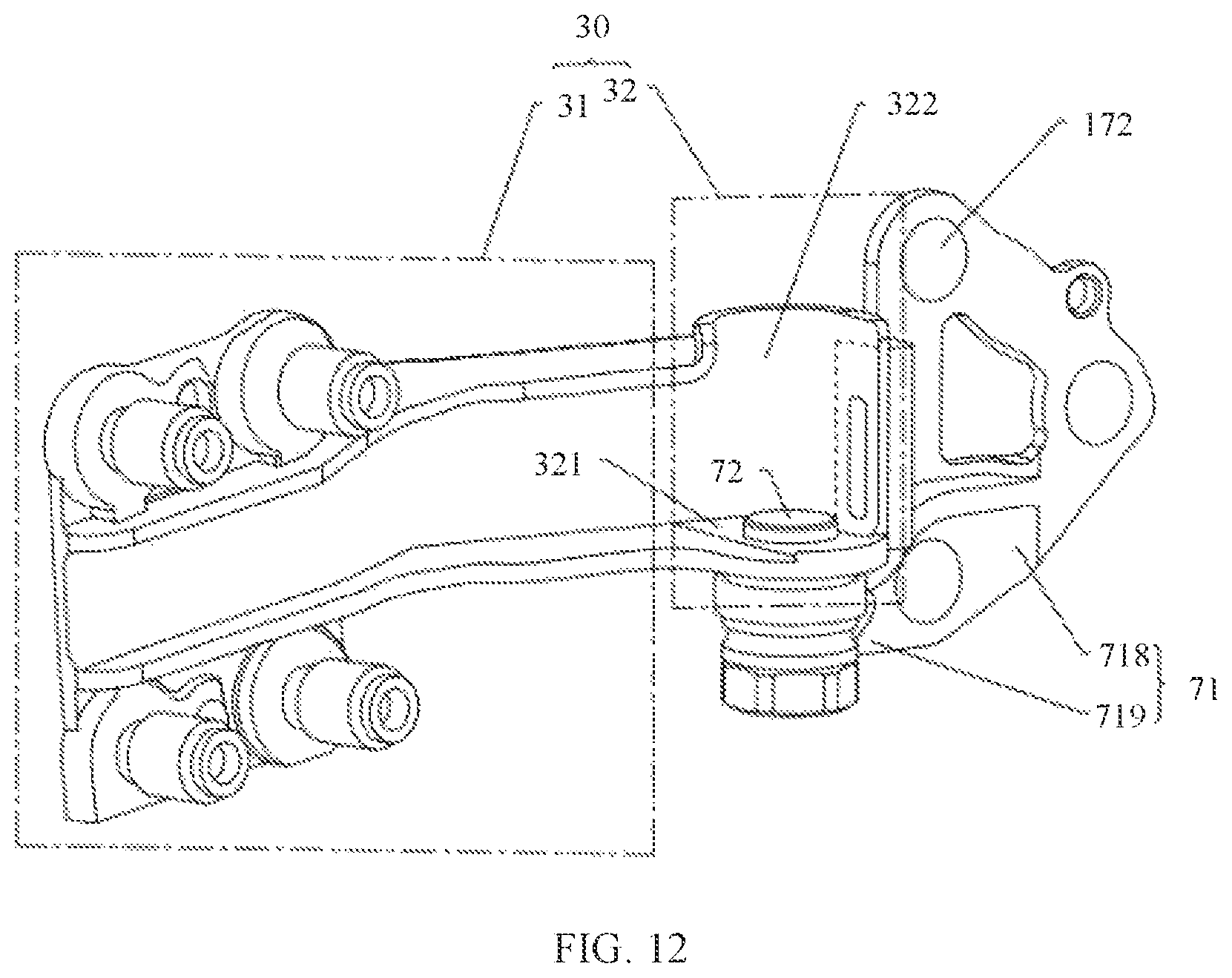 Patent US12099202 Figure 10 – Electronic device, apparatus, and method for protecting a conducting wire and assembly of a head-mounted display