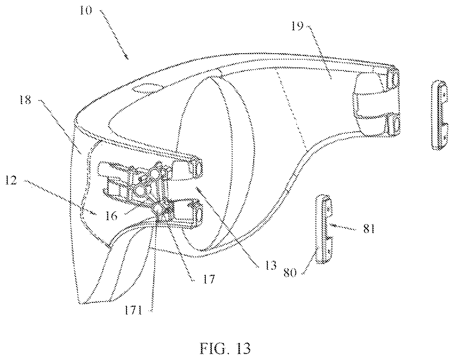 Patent US12099202 Figure 11 – Electronic device, apparatus, and method for protecting a conducting wire and assembly of a head-mounted display