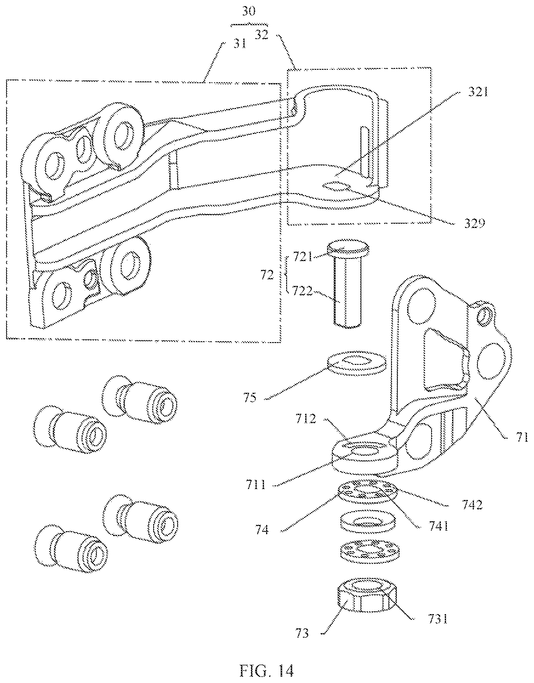 Patent US12099202 Figure 12 – Electronic device, apparatus, and method for protecting a conducting wire and assembly of a head-mounted display