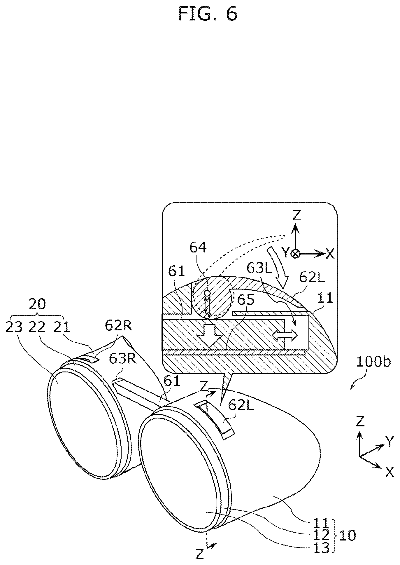 Patent US12099205 Figure 6 – Display device