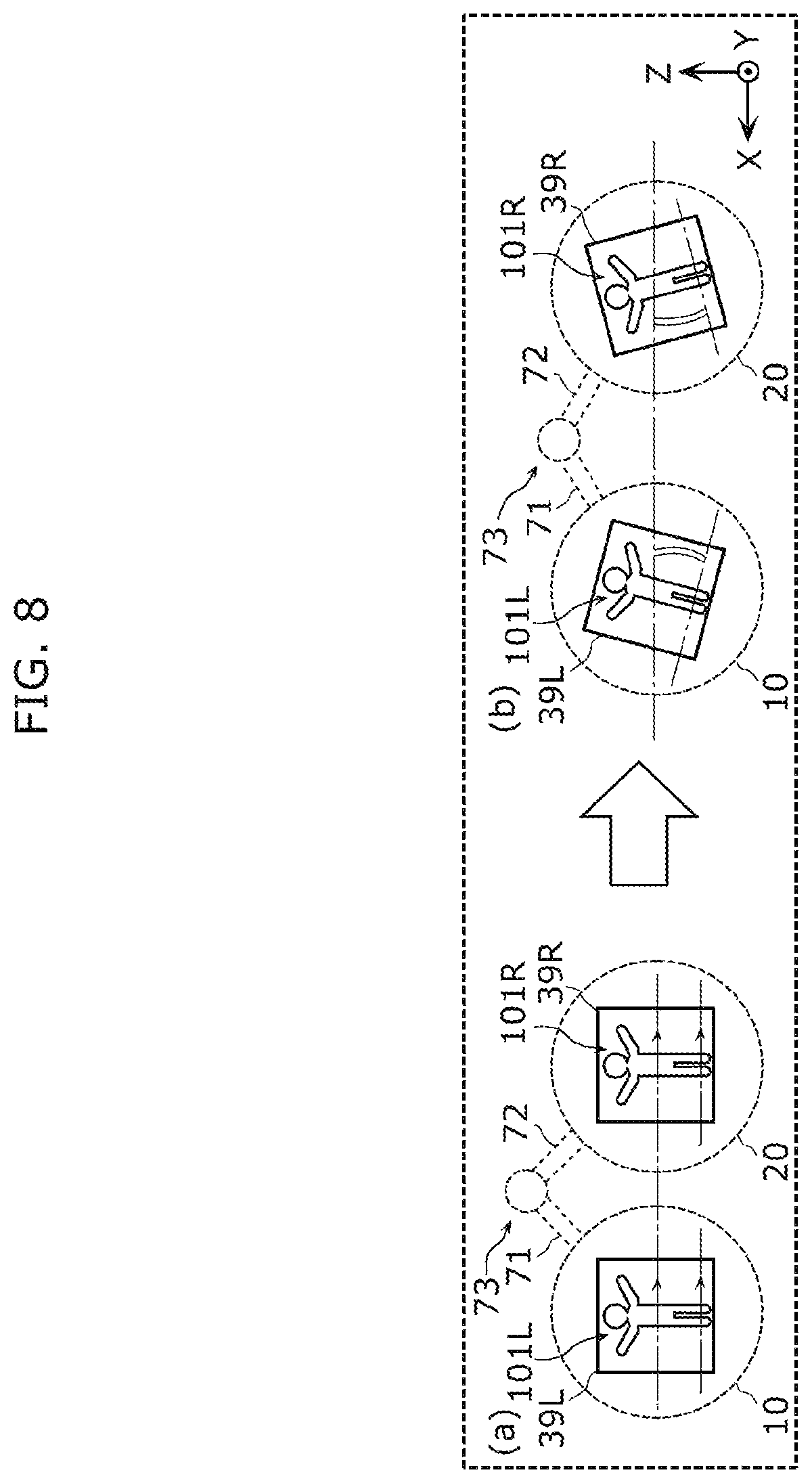Patent US12099205 Figure 8 – Display device