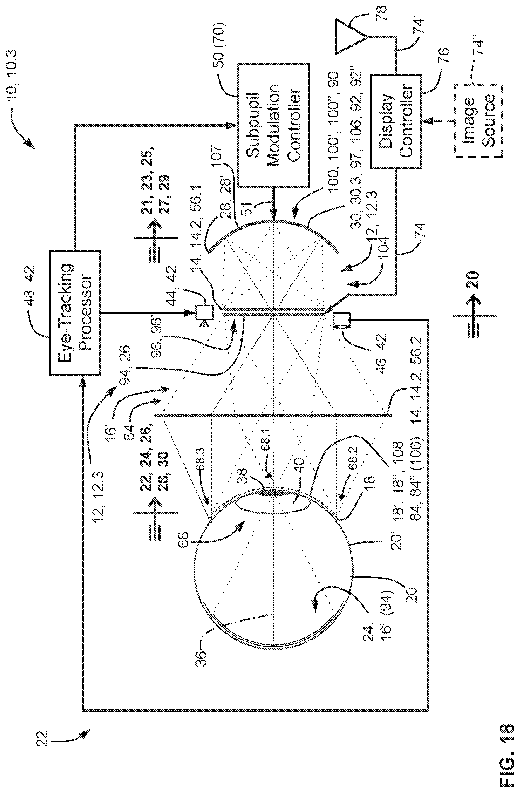 Patent US12099206 Figure 9 – Near-eye display system