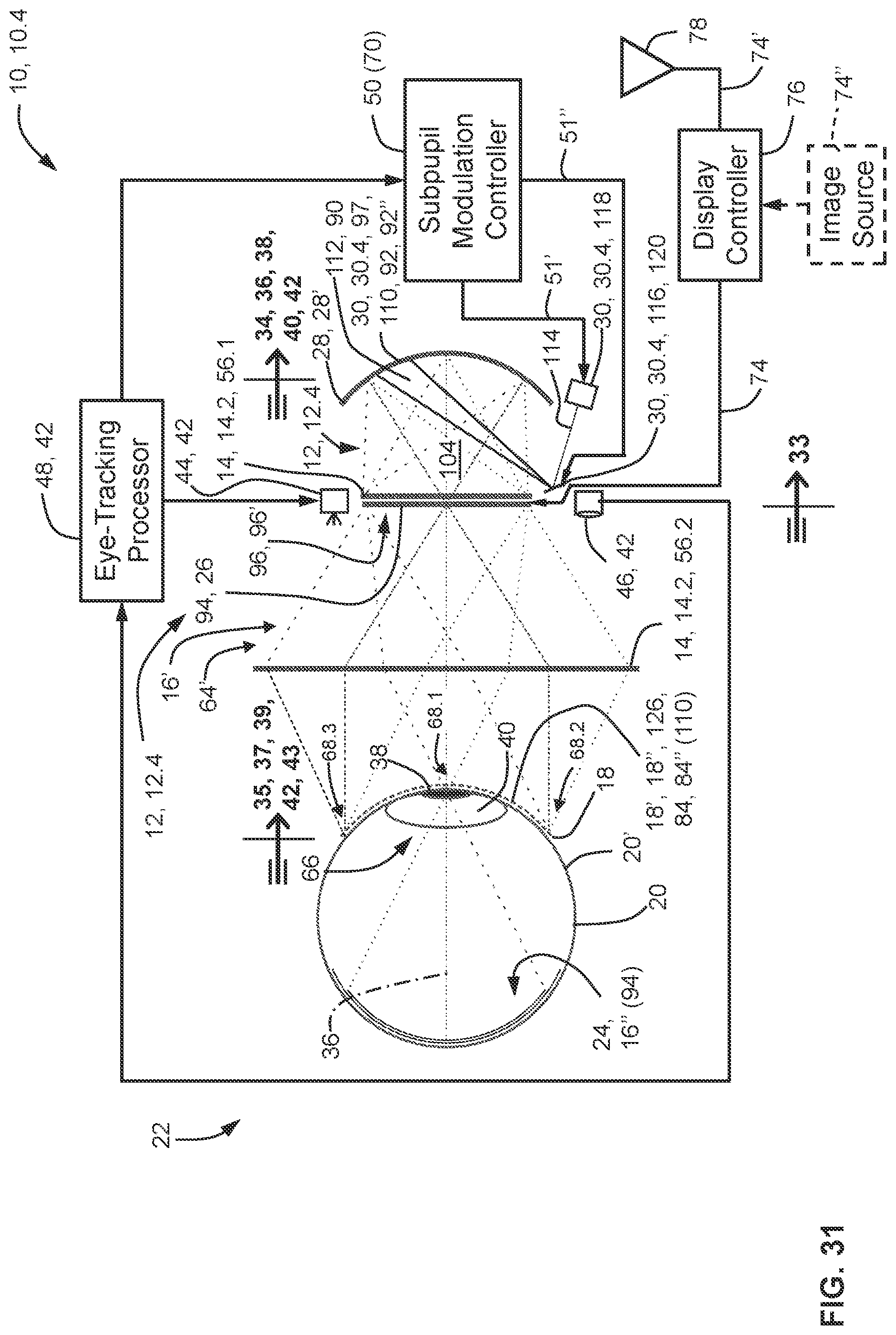 Patent US12099206 Figure 13 – Near-eye display system