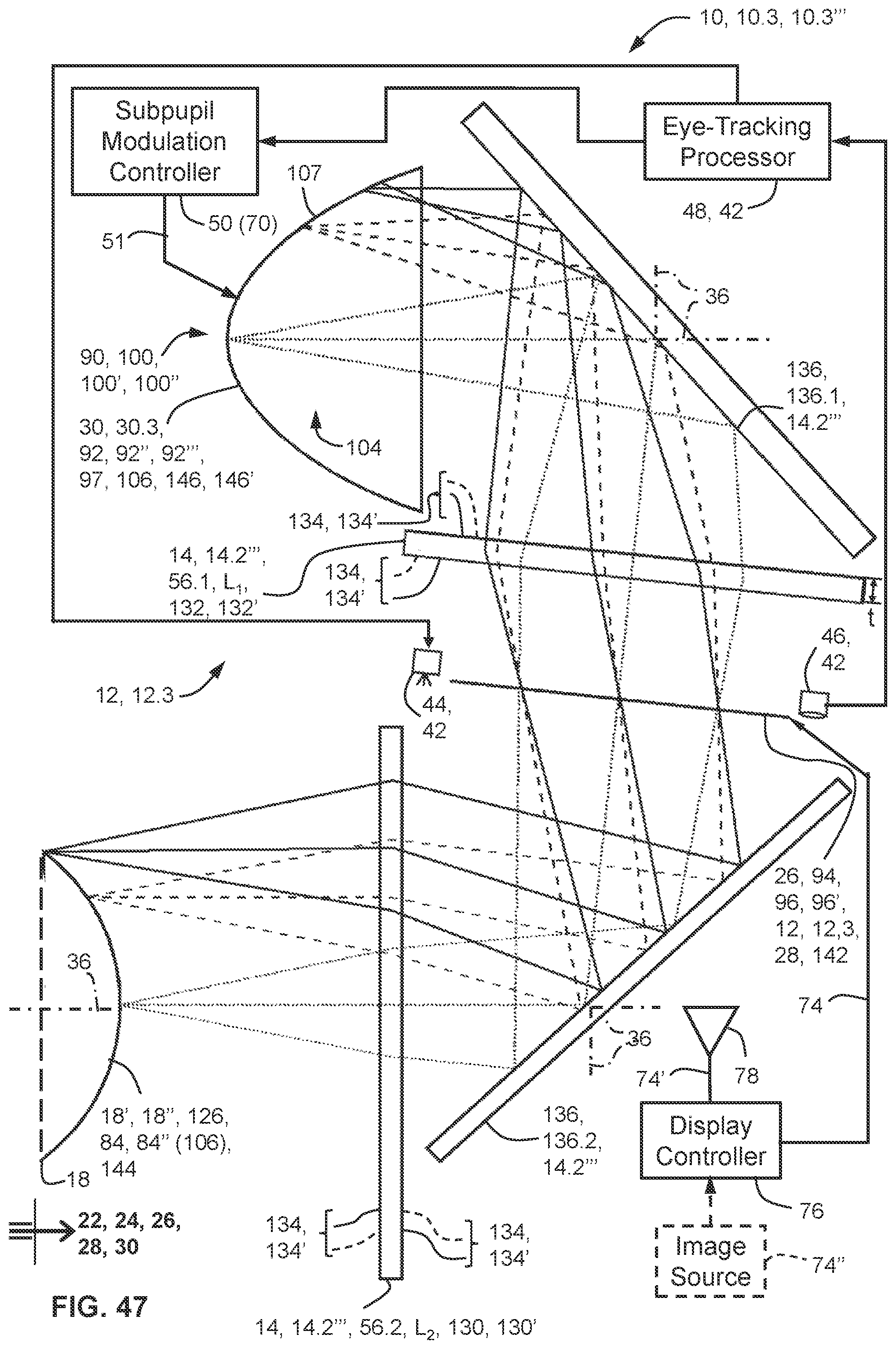 Patent US12099206 Figure 20 – Near-eye display system