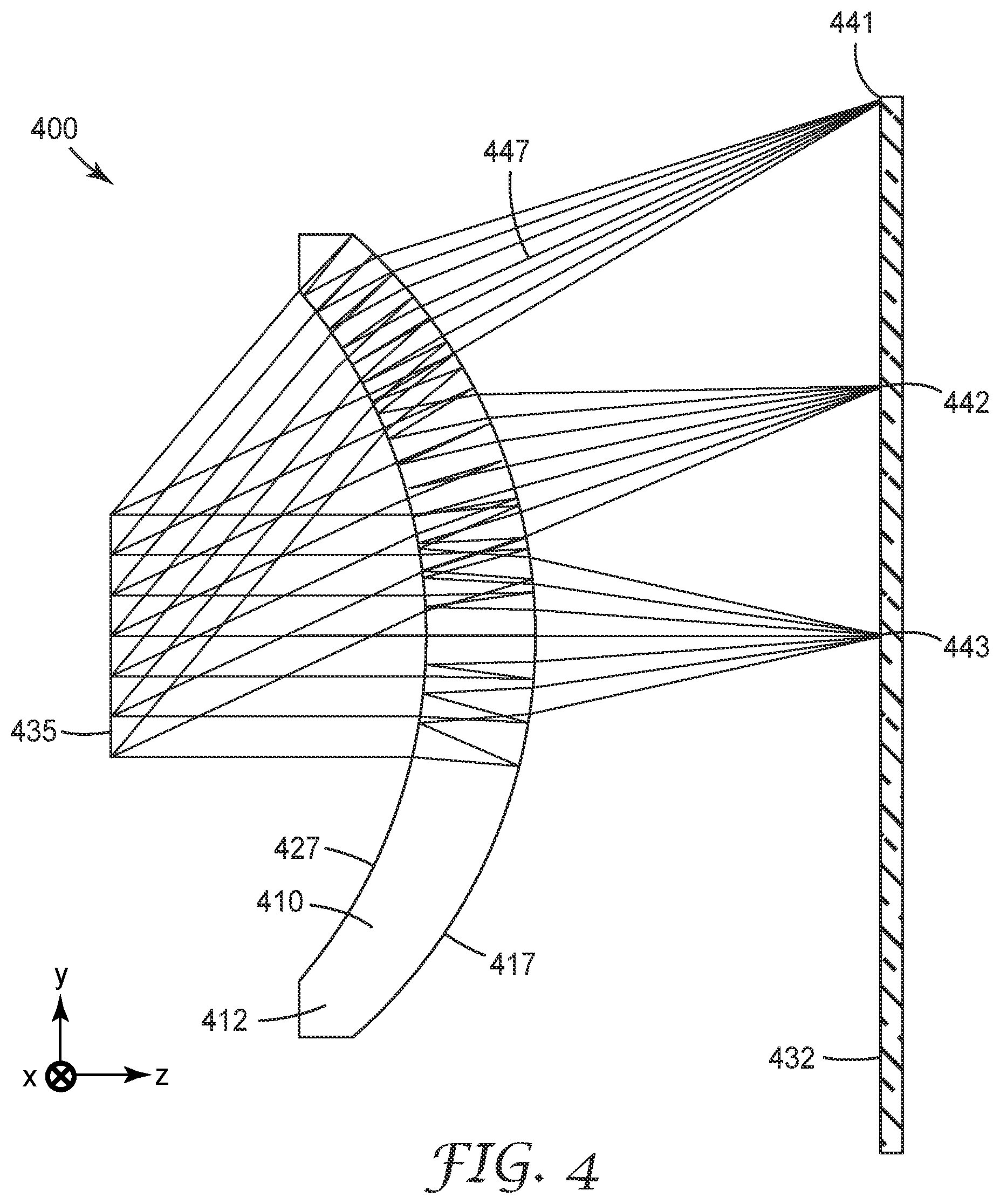 Patent US12099208 Figure 7 – Display system
