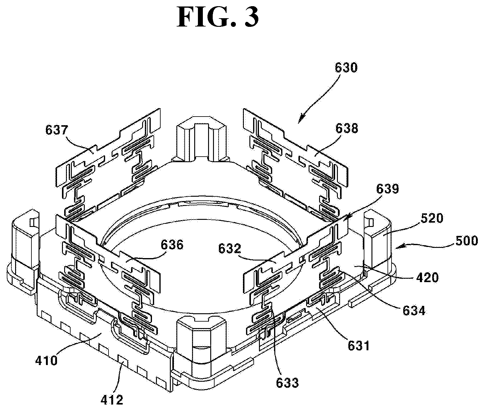 Patent US12099210 Figure 3 – Lens driving device, camera module, and optical apparatus