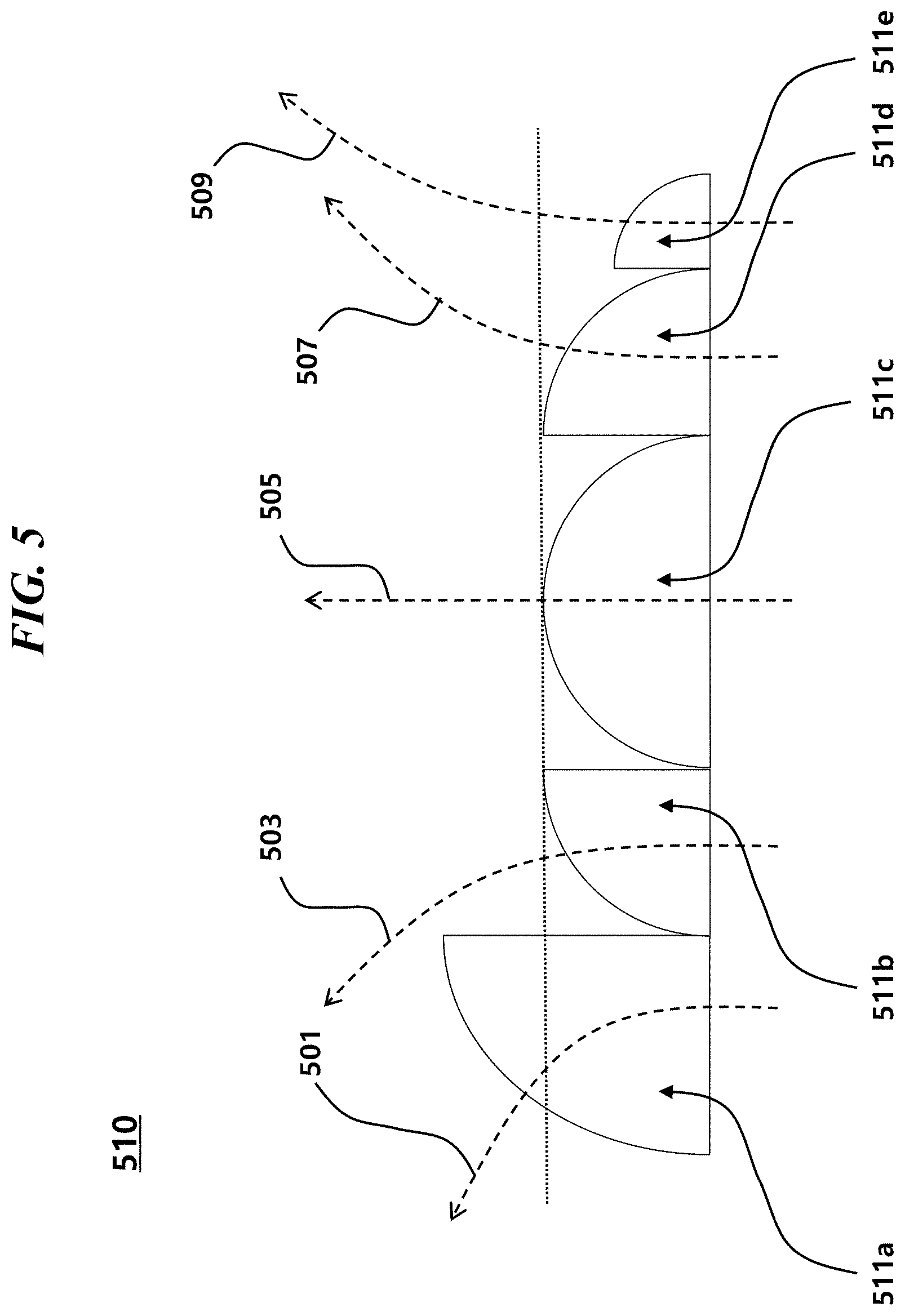 Patent US12099211 Figure 5 – Microlens array having random patterns and method for manufacturing same