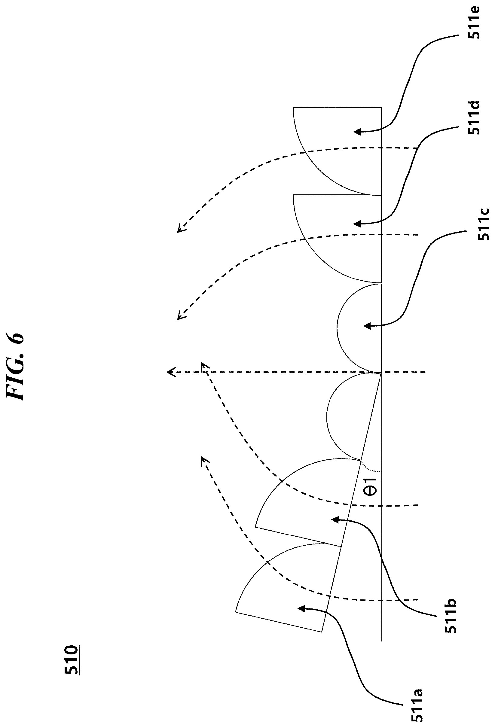 Patent US12099211 Figure 6 – Microlens array having random patterns and method for manufacturing same