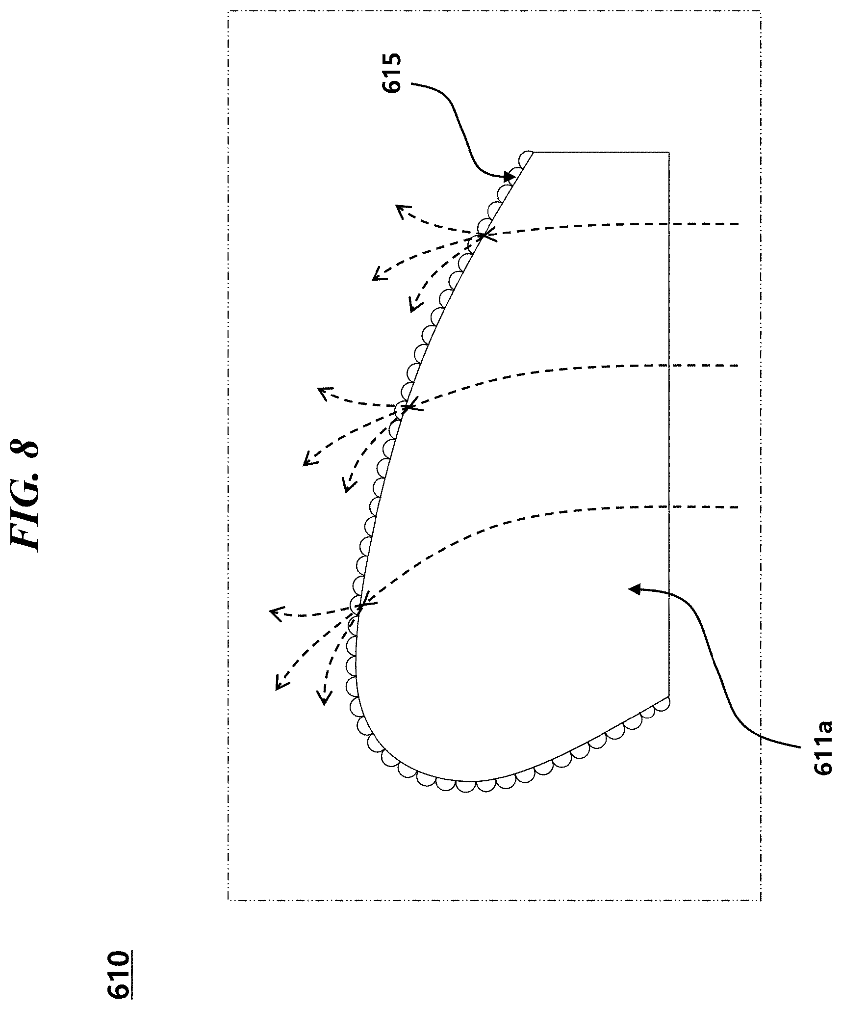 Patent US12099211 Figure 8 – Microlens array having random patterns and method for manufacturing same