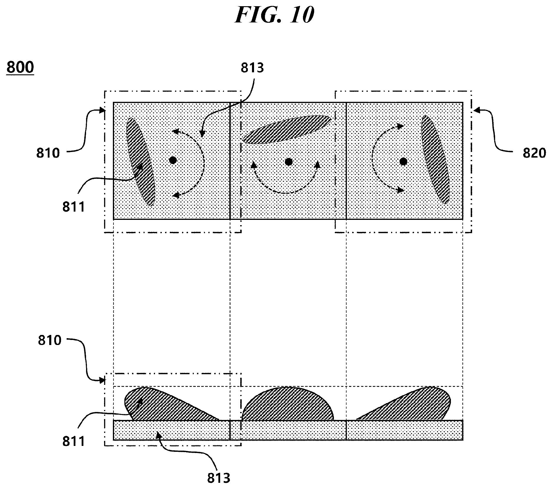Patent US12099211 Figure 10 – Microlens array having random patterns and method for manufacturing same