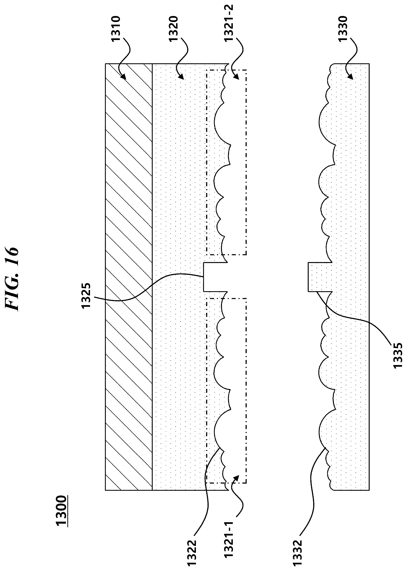 Patent US12099211 Figure 16 – Microlens array having random patterns and method for manufacturing same
