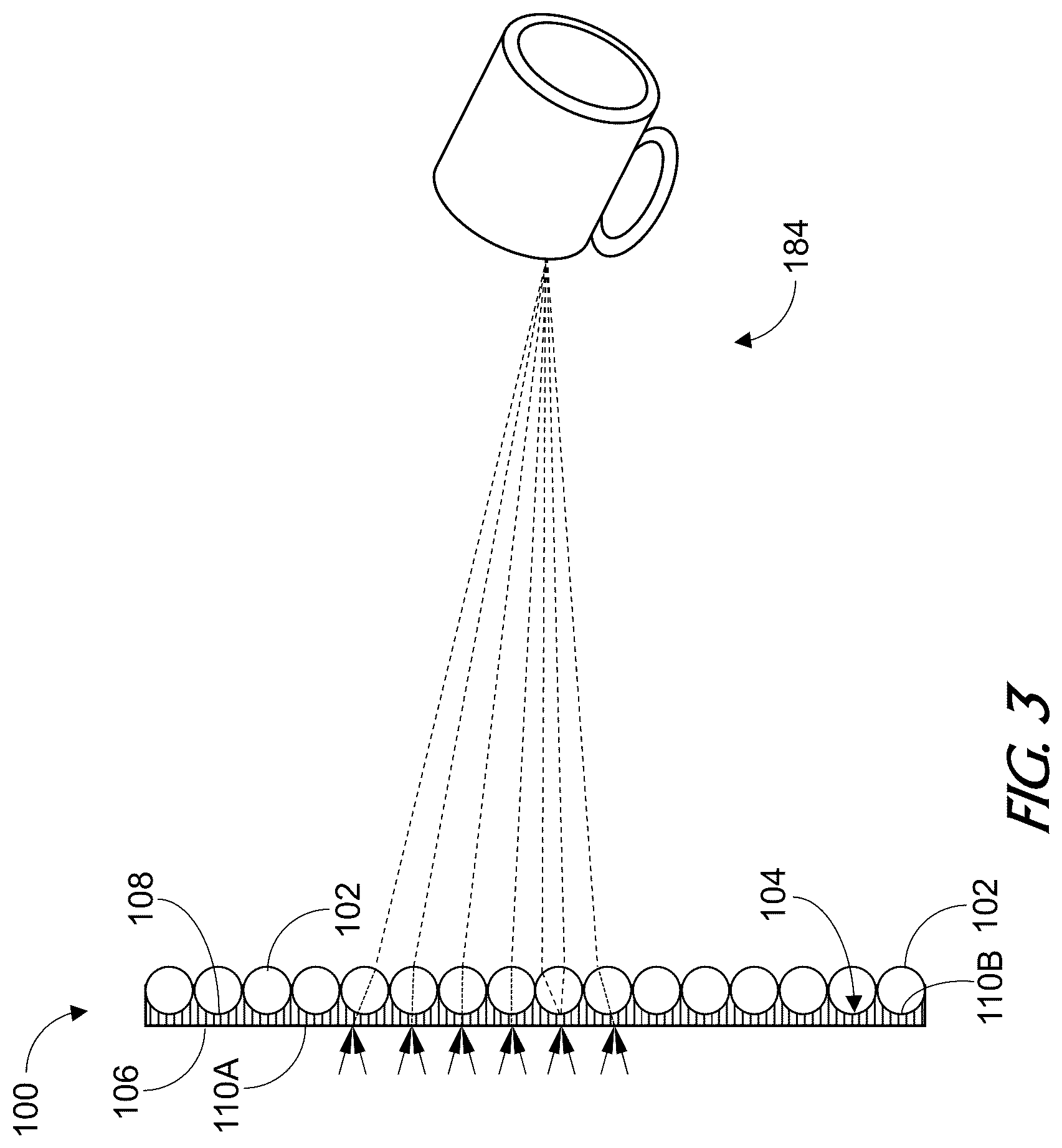 Patent US12099212 Figure 3 – Three-dimensional fiber plate display