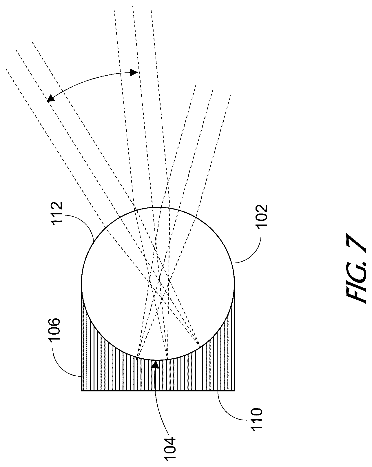 Patent US12099212 Figure 7 – Three-dimensional fiber plate display