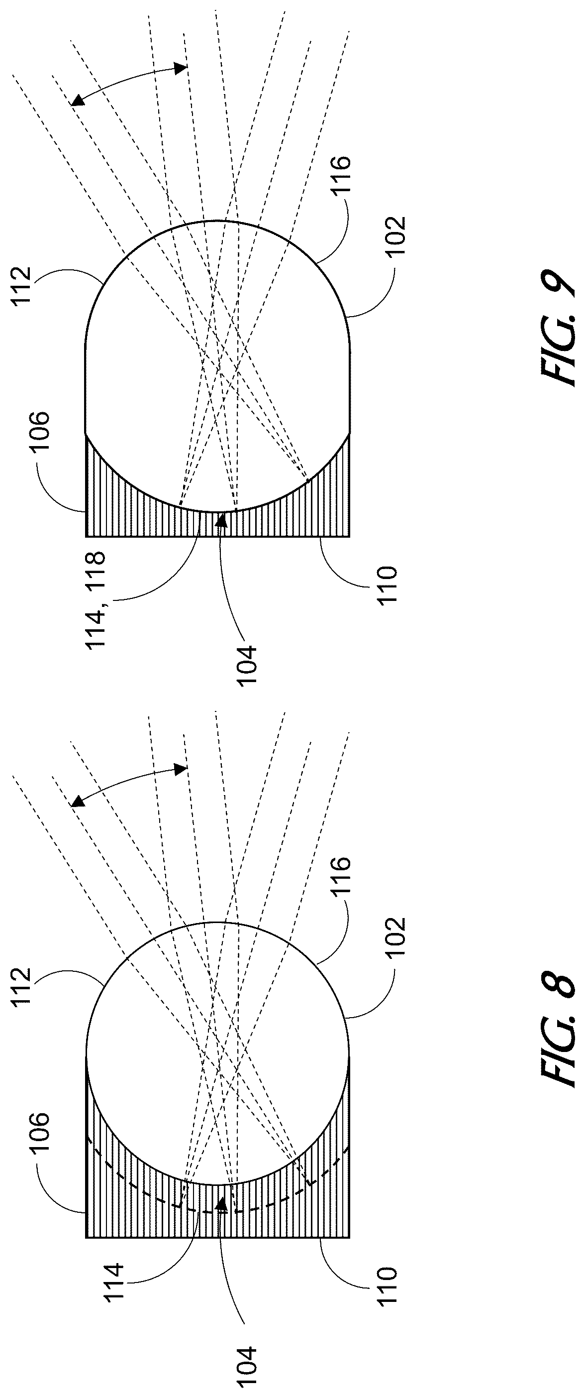 Patent US12099212 Figure 8 – Three-dimensional fiber plate display